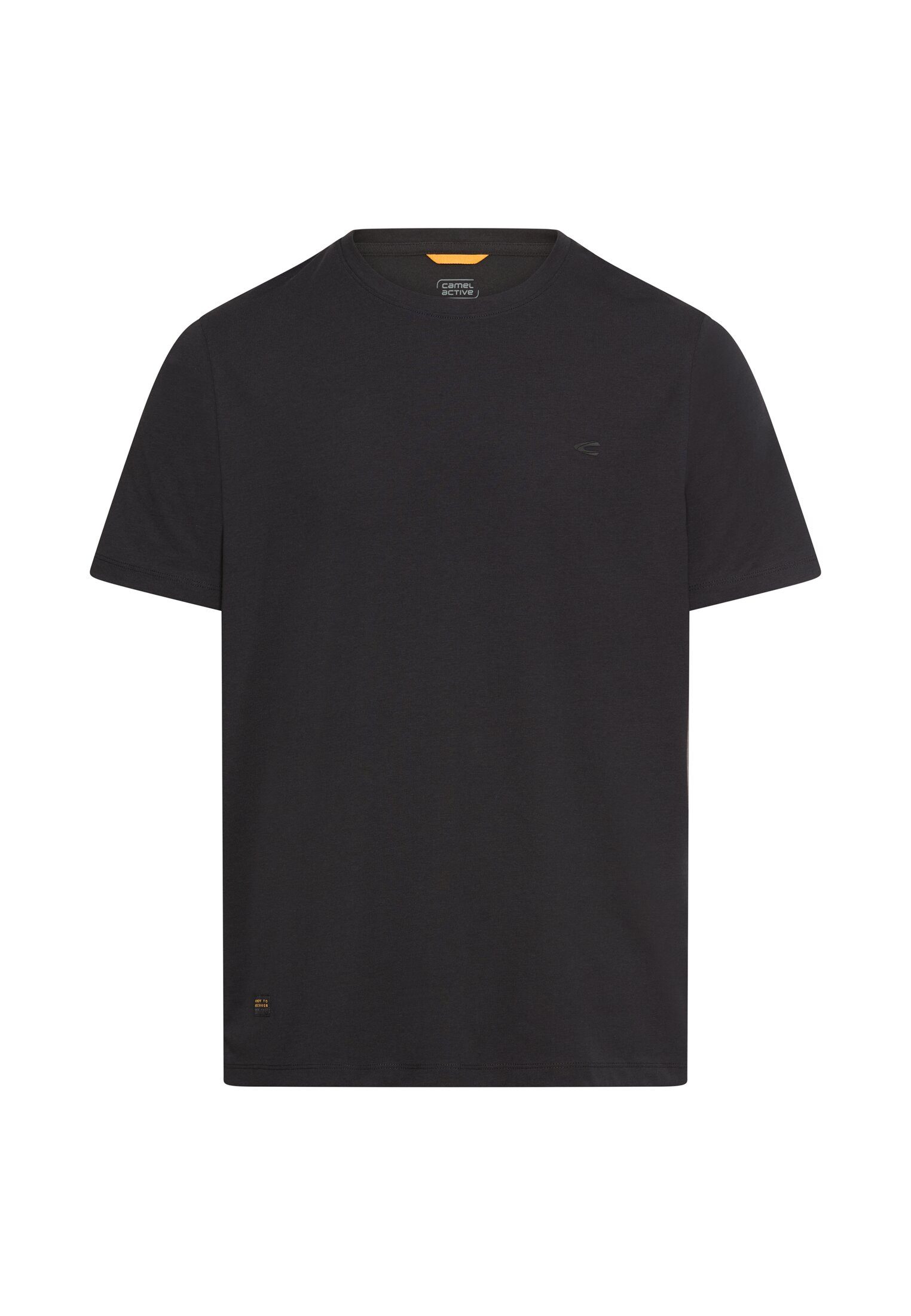 camel active T-Shirt mit Logo-Stickerei