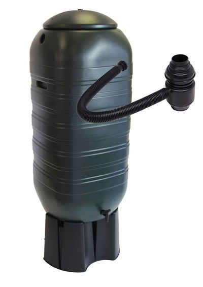 ONDIS24 Wassertank Water Butt Ondis24 Regenwasserbehälter Gießwasserbehälter Regentonne Regentank mit 250 Liter für Balkon Terrasse und Garten mit Ständer
