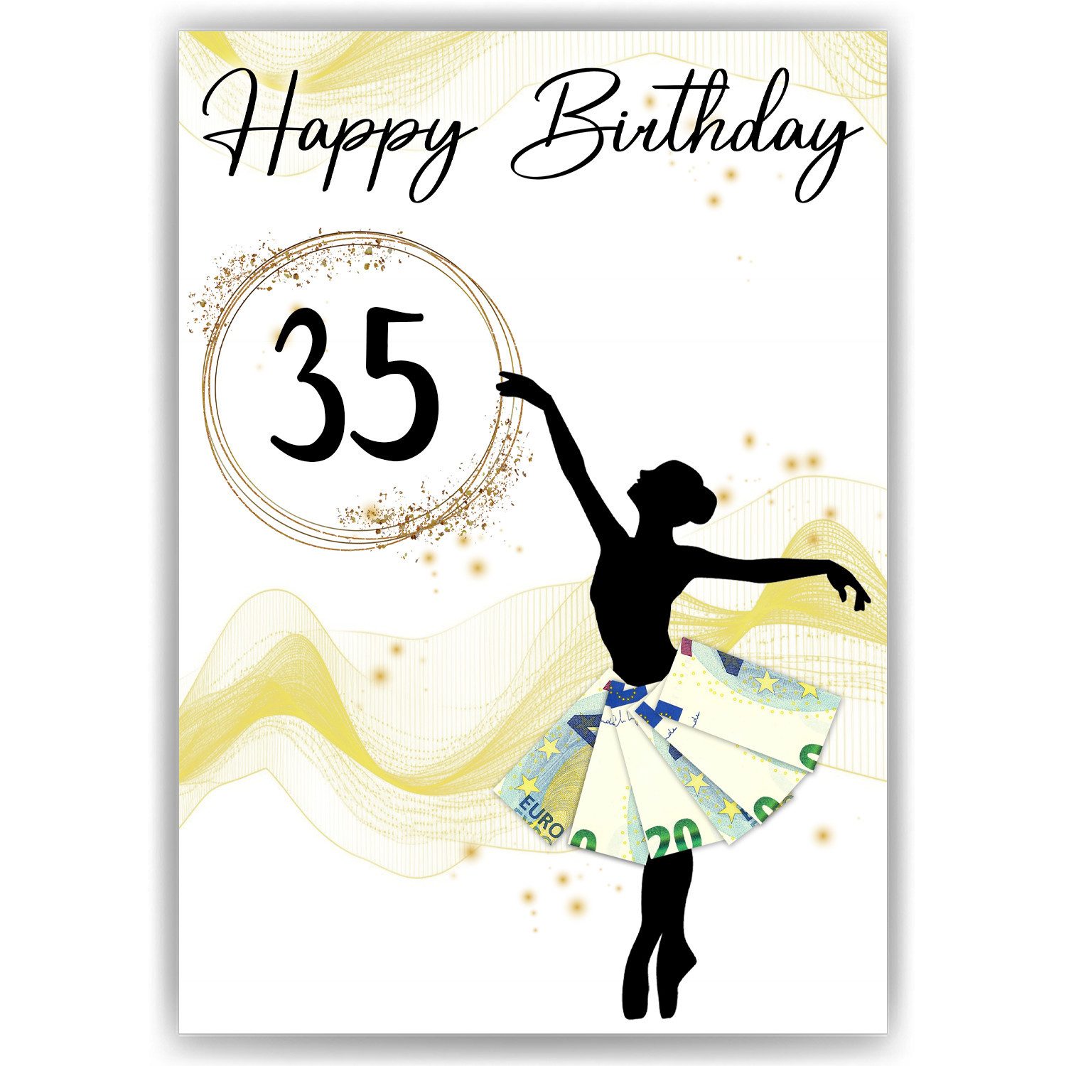 Tigerlino Poster Geburtstag Geldgeschenk Frauen Freundin günstig online kaufen