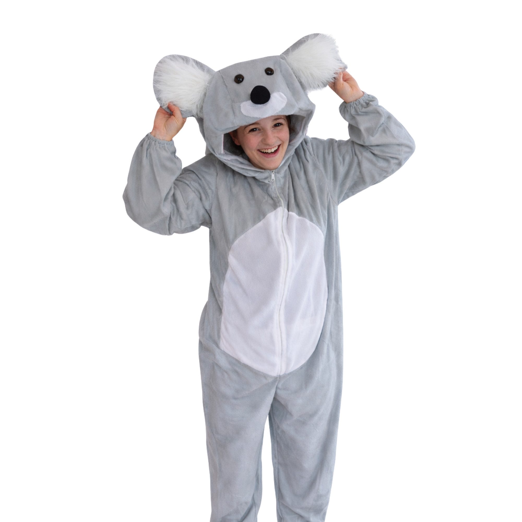 Ikumaal Kostüm Koala-Bär, J42, Erwachsen-e, Fasching Karneval Fasnacht - Größe: M