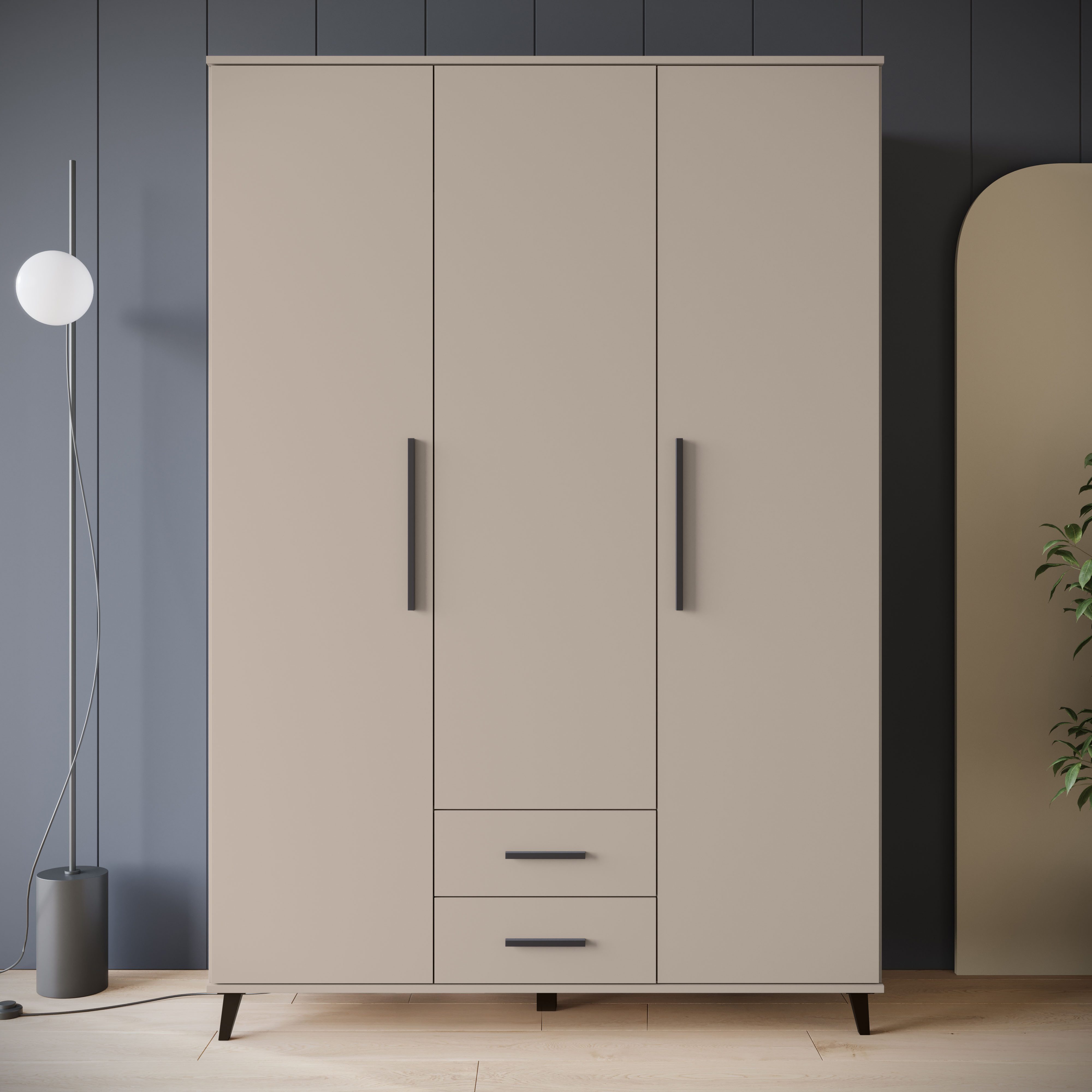 OTTO home Kleiderschrank Lagos, Garderobe Schlafzimmerschrank Wäscheschrank günstig online kaufen