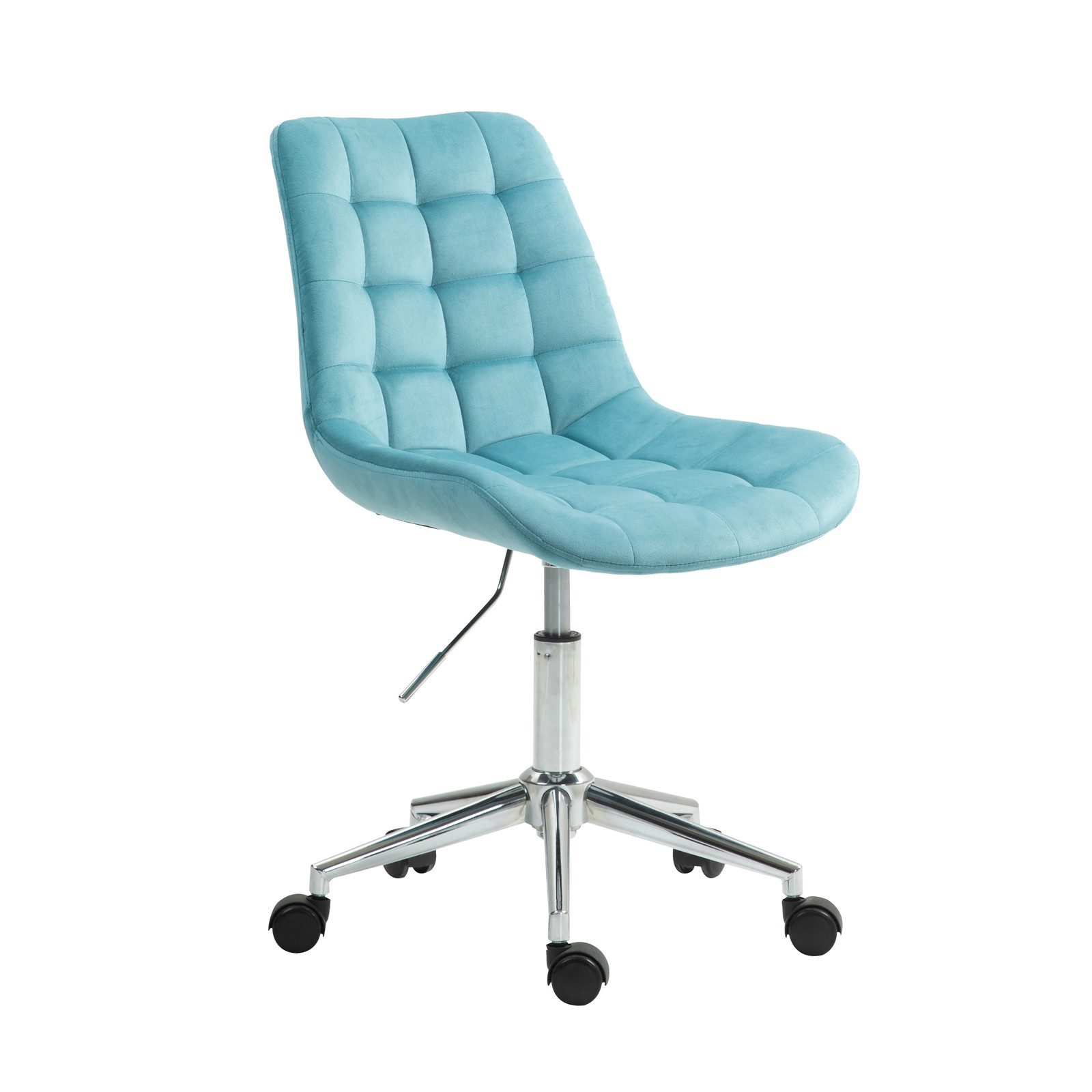 SVITA Schreibtischstuhl MICKY, Kinderstuhl, Samtbezug, gepolstert, höhenver günstig online kaufen