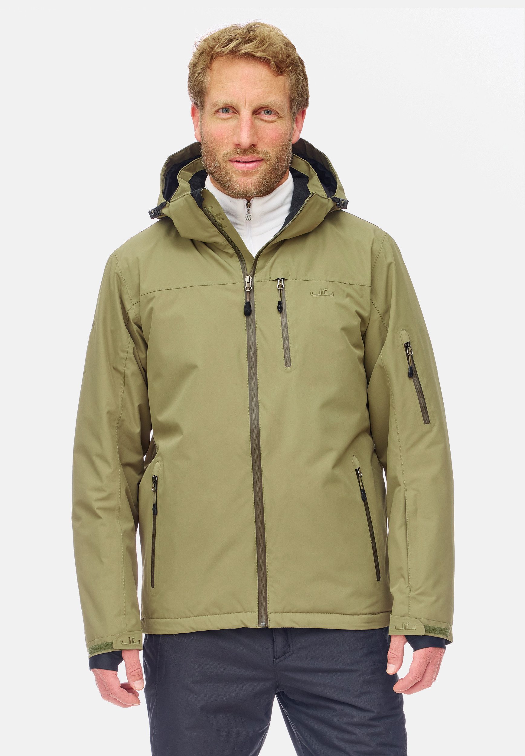 Jeff Green Skijacke Bergen RECCO-Lawinensystem, Skipasstasche günstig online kaufen