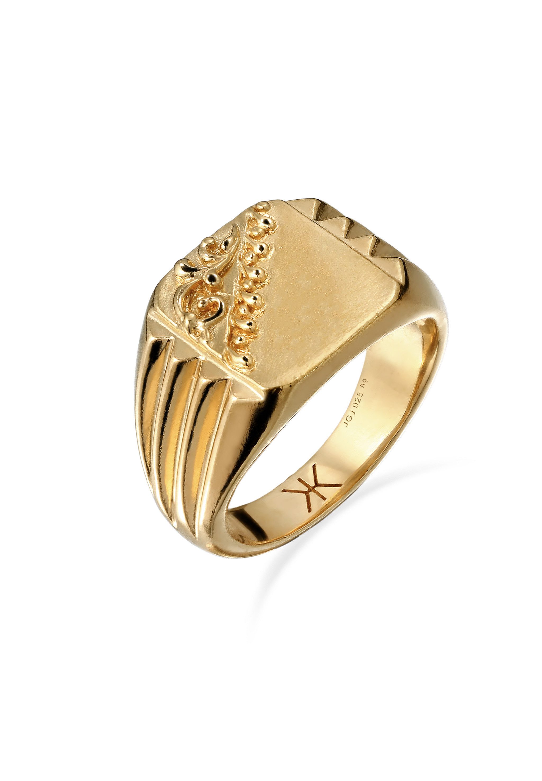 Kuzzoi Siegelring Siegelring 925 Sterling Silber