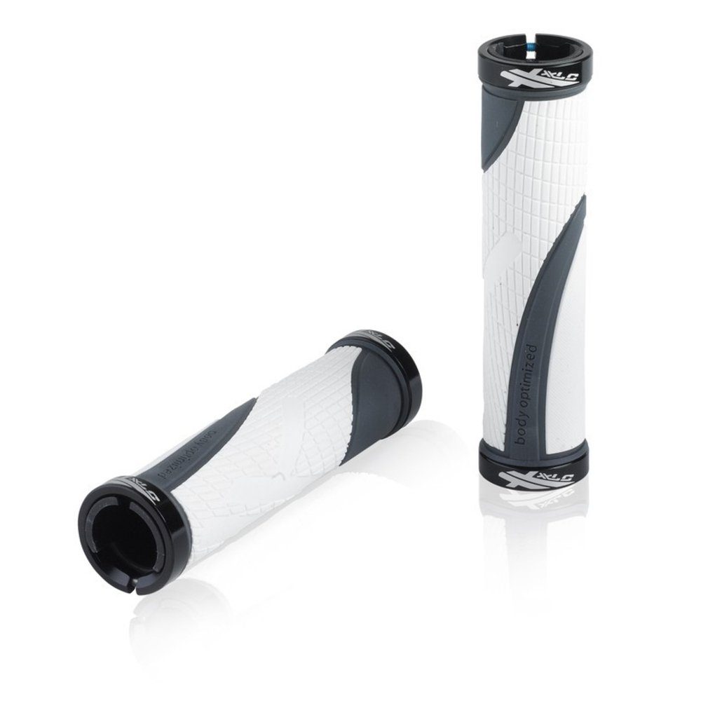 XLC Fahrradlenkergriff Griffe "Sport Bo 2", 2x Klemmung, 130 mm, Ø 22 mm