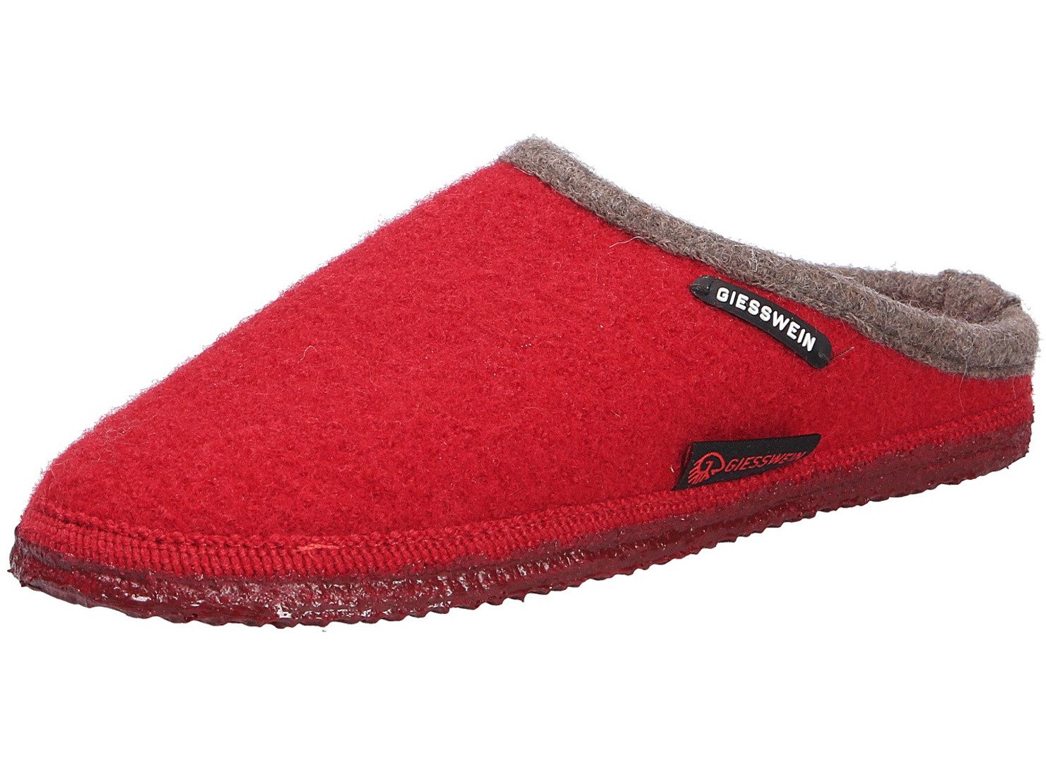 Giesswein Giesswein Damen Hüttenschuhe DANNHEIM rot Größe Hausschuh