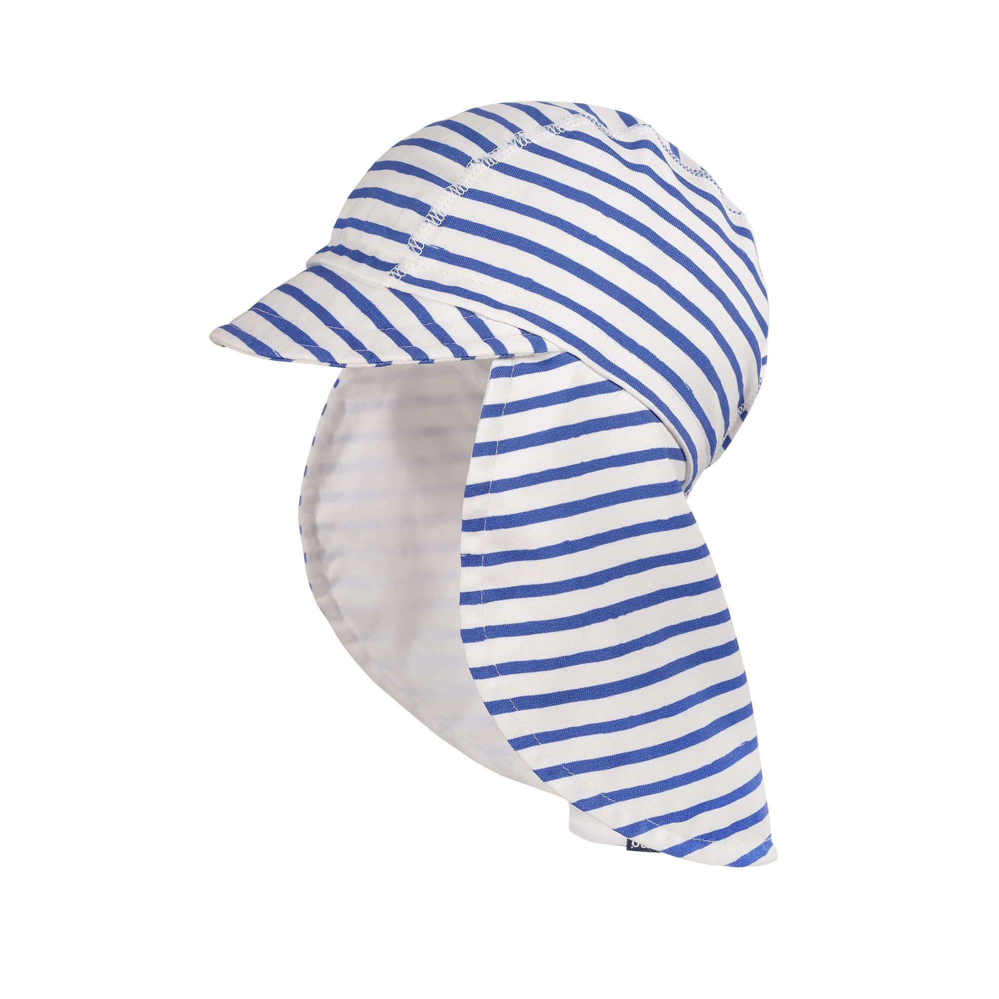 MAXIMO Schirmmütze MINI-Schildmütze, Nackenschutz Jersey bedruckt, UV 50 (1-St)