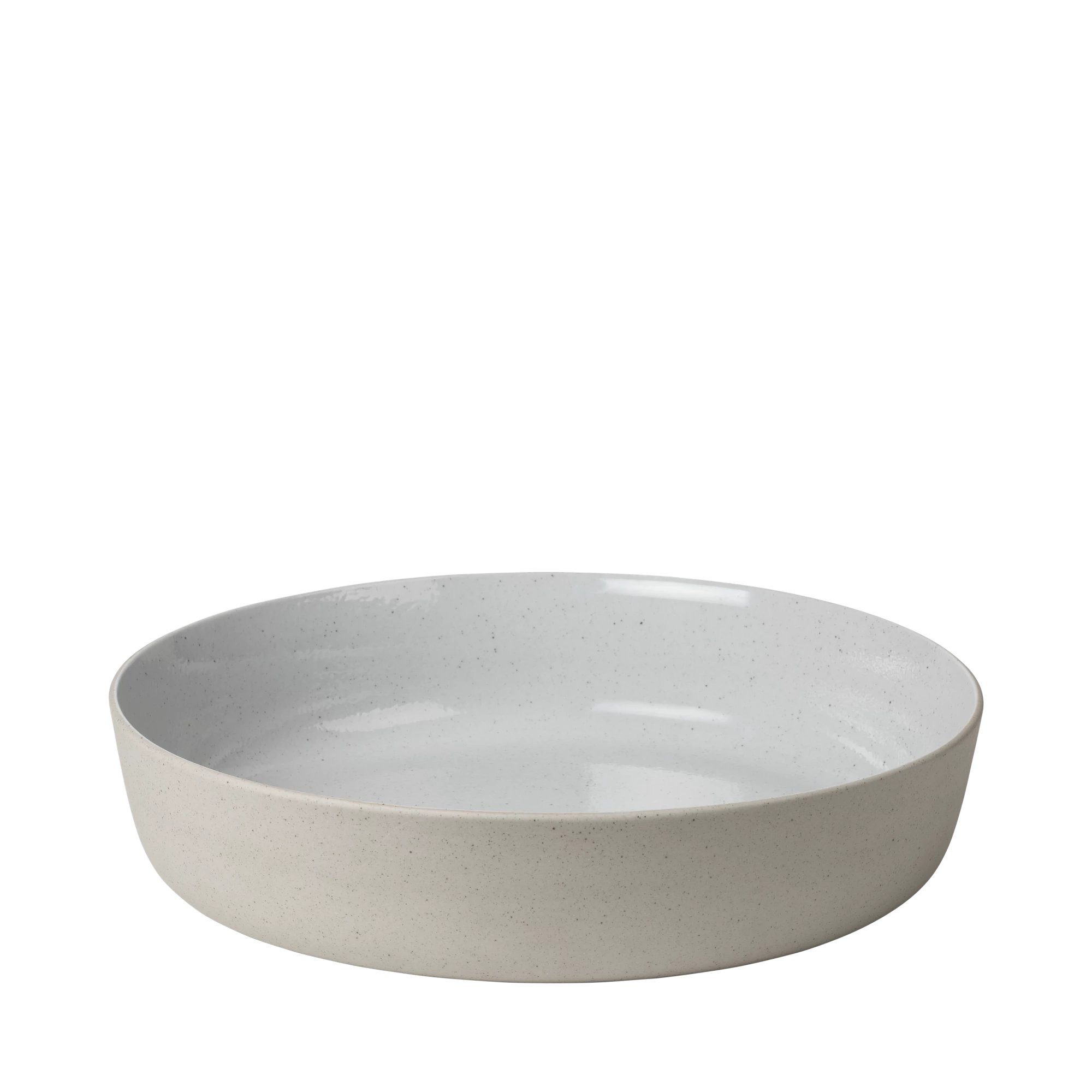 blomus Salatschüssel -SABLO- Designer Schüssel: Große hochwertige Schale, Steingut, (1-tlg), Hochwertig, Designer, Spülmaschinengeeignet, …