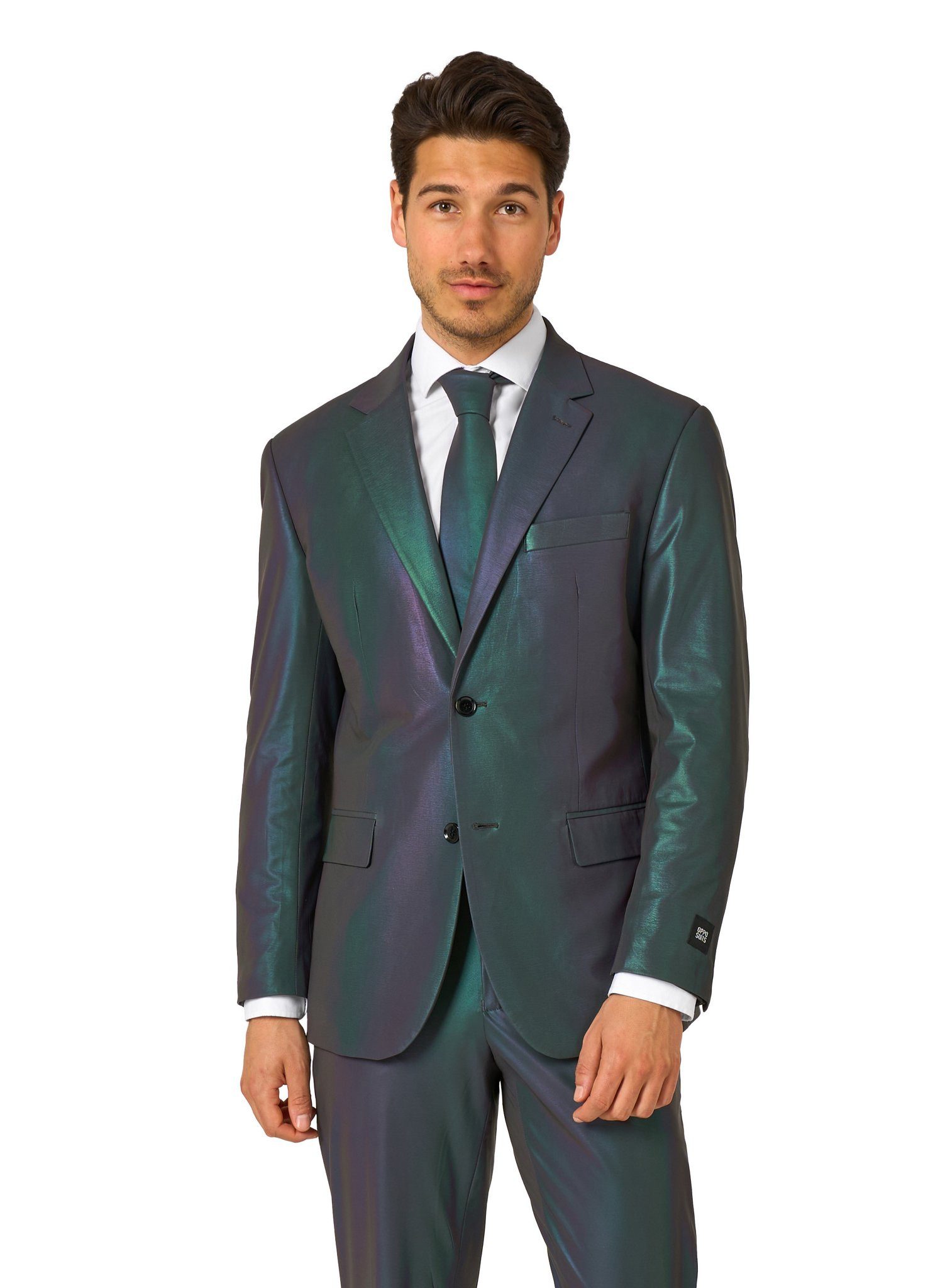 Opposuits Partyanzug Reflective Perfective Anzug, Damit erstrahlst Du auf jeder Party und bist zusätzlich verkehrssiche
