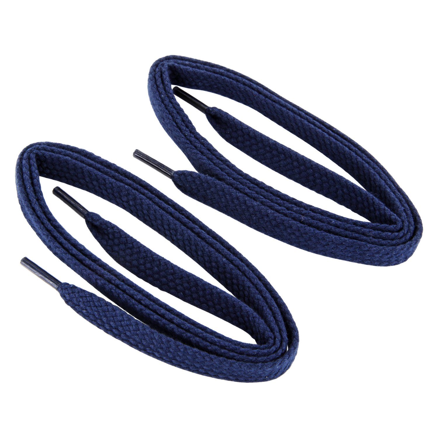 Collonil Schnürsenkel / 9 flach ca. breit Schnürsenkel - - Schuhband marineblau mm