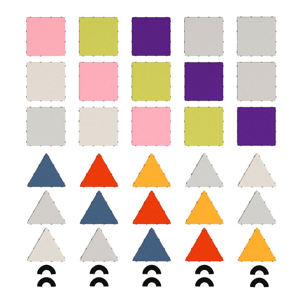 Tukluk Klettergerüst Mattenbausatz Kunterbunt, Für Grundschule und Kindergarten