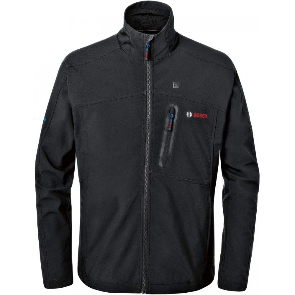 BOSCH Arbeitsjacke GHJ 12+18V Größe XA XXL - Akku-Heizjacke Professional schwarz 