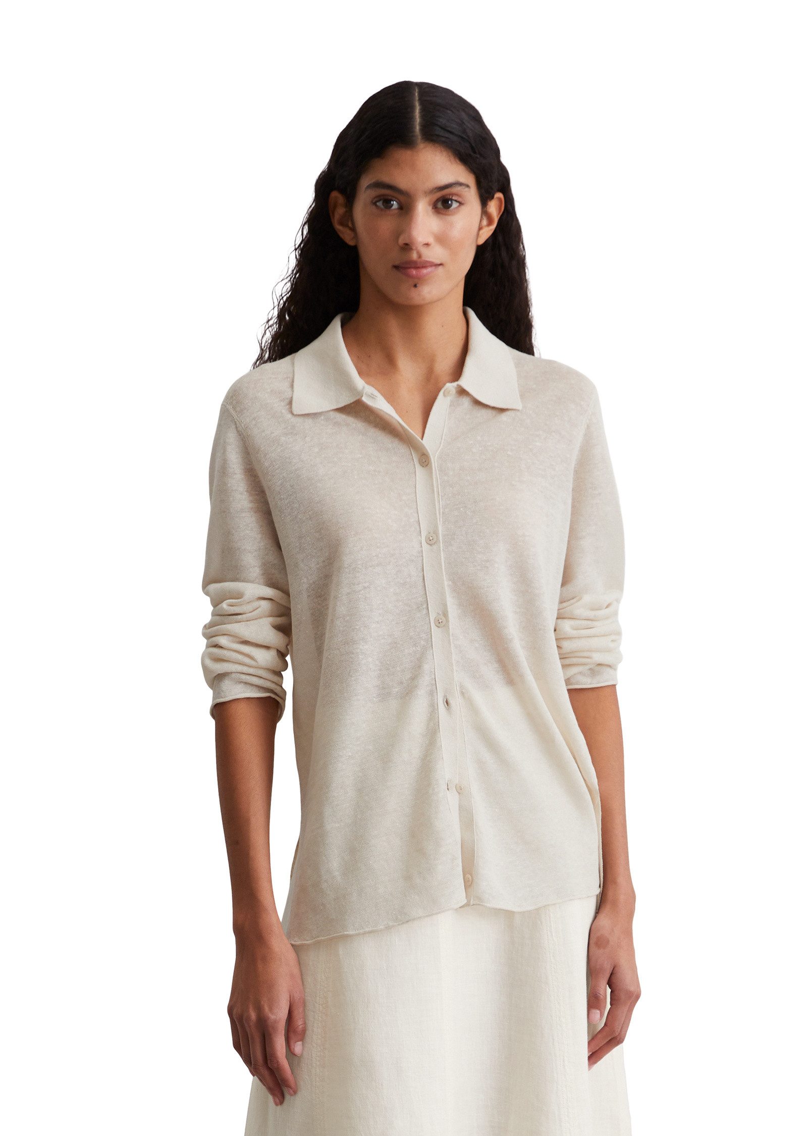 Marc O'Polo Cardigan aus reinem Leinen günstig online kaufen