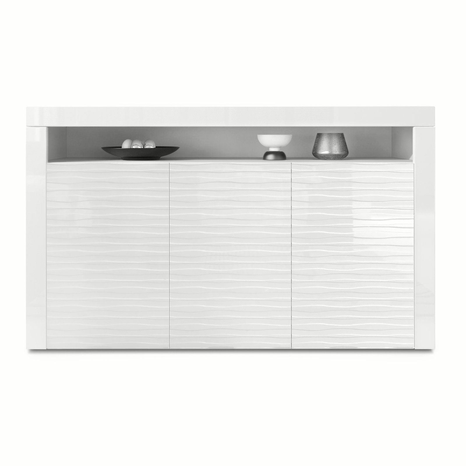 Vladon Sideboard Valencia 3D (Kommode, mit günstig online kaufen