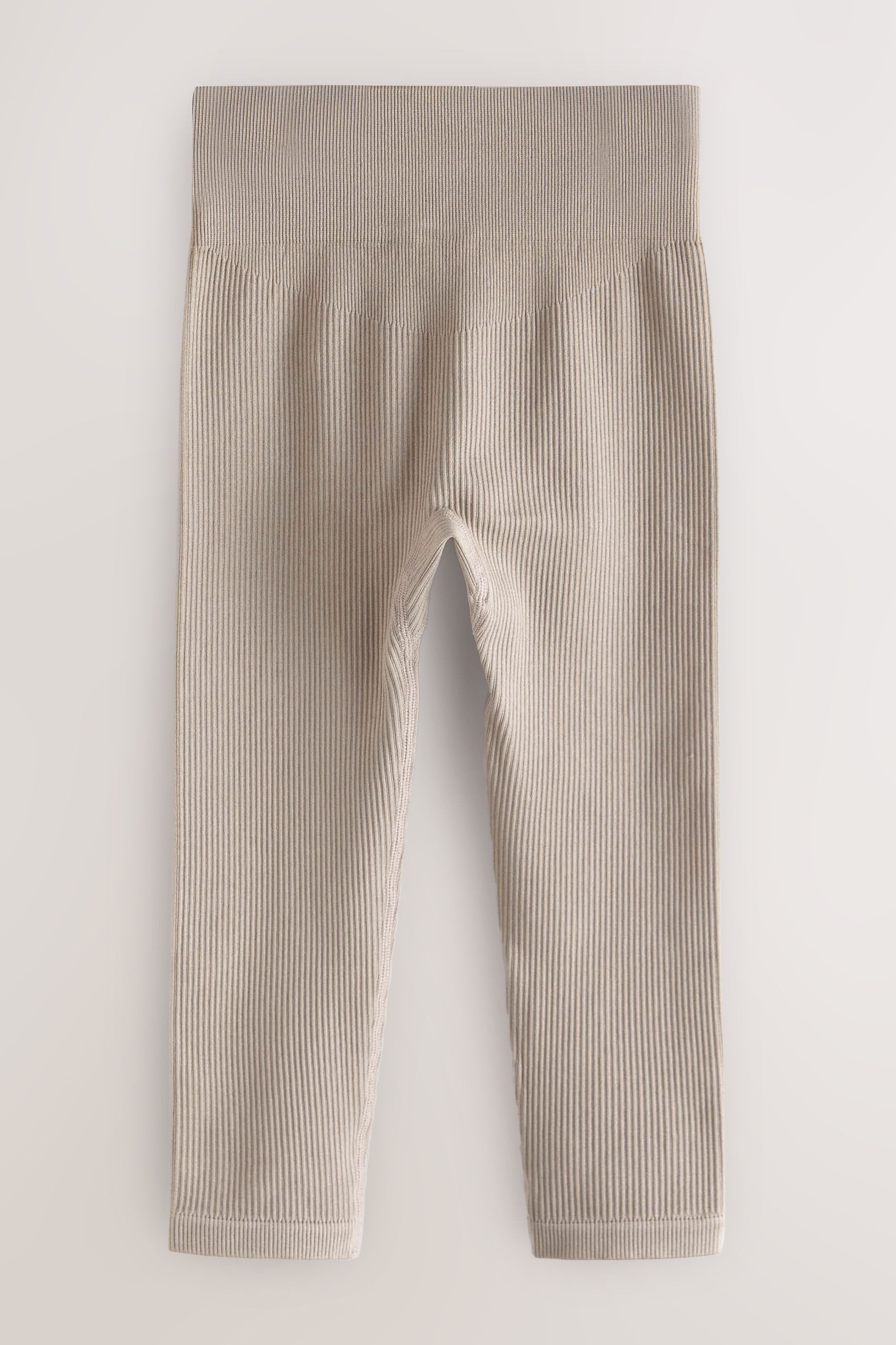Next Leggings Nahtlos Gerippte Leggings mit hoher Taille (1-tlg)