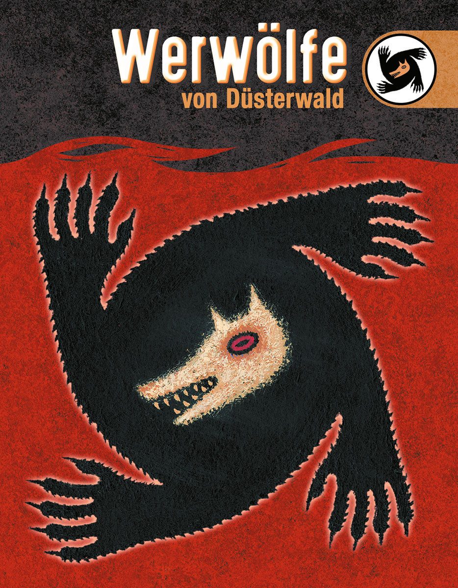 Asmodee Spiel Die Werwölfe vom Düsterwald, Kartenspiel