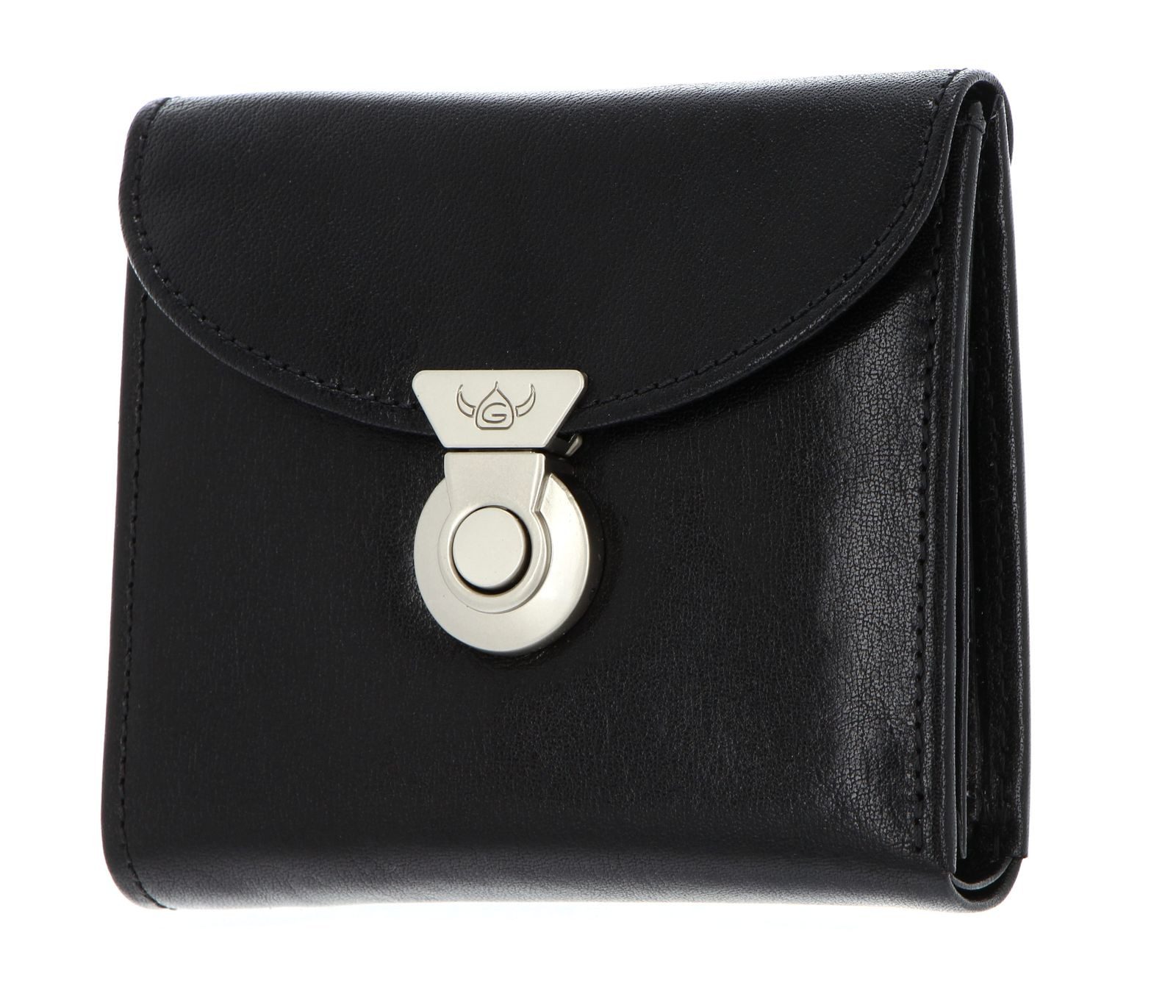 Golden Head Geldbörse Wallet With Metal Lock Closure, aus echtem Rindsleder günstig online kaufen