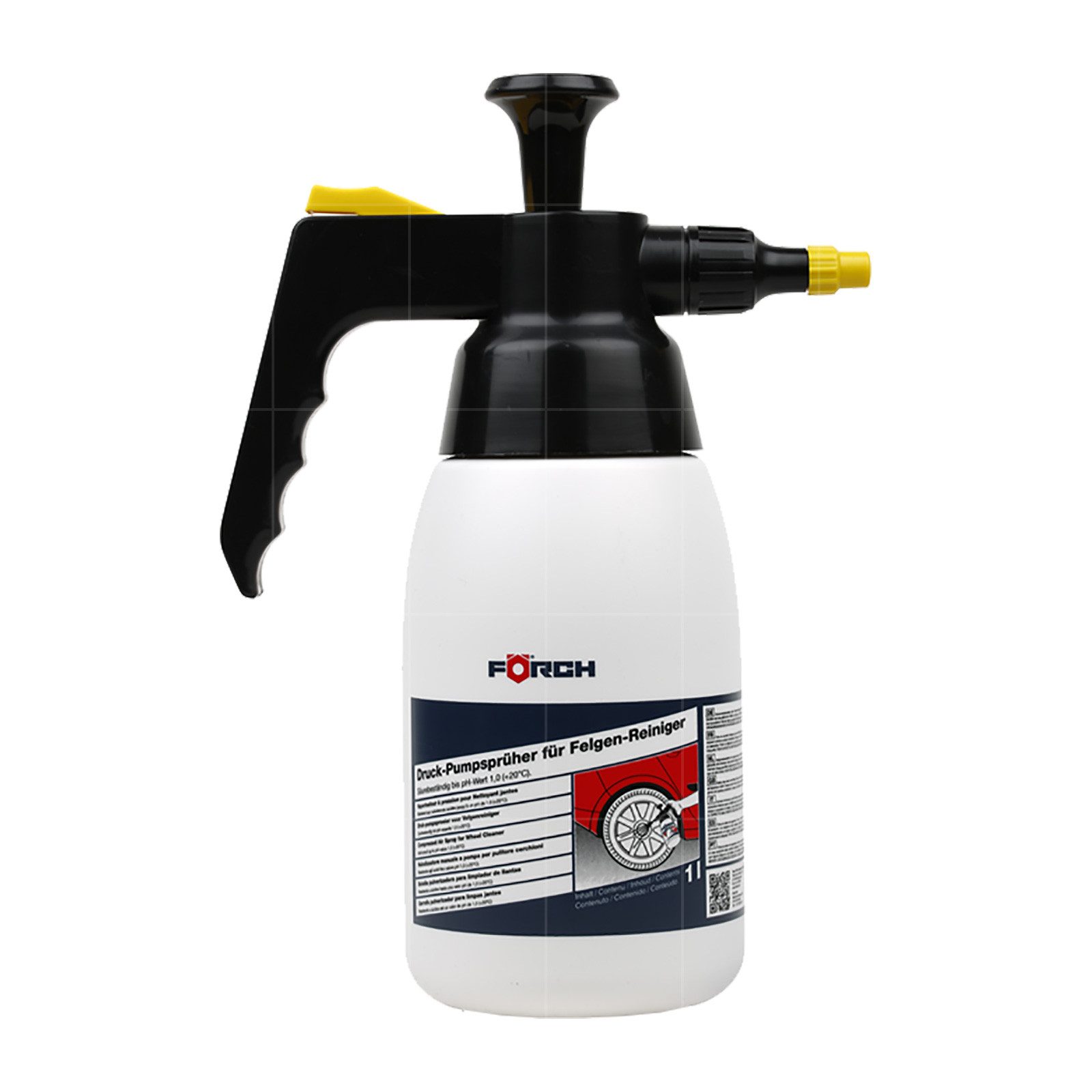FÖRCH Sprühflasche Druck-Pumpsprüher für Felgen-Reiniger R515