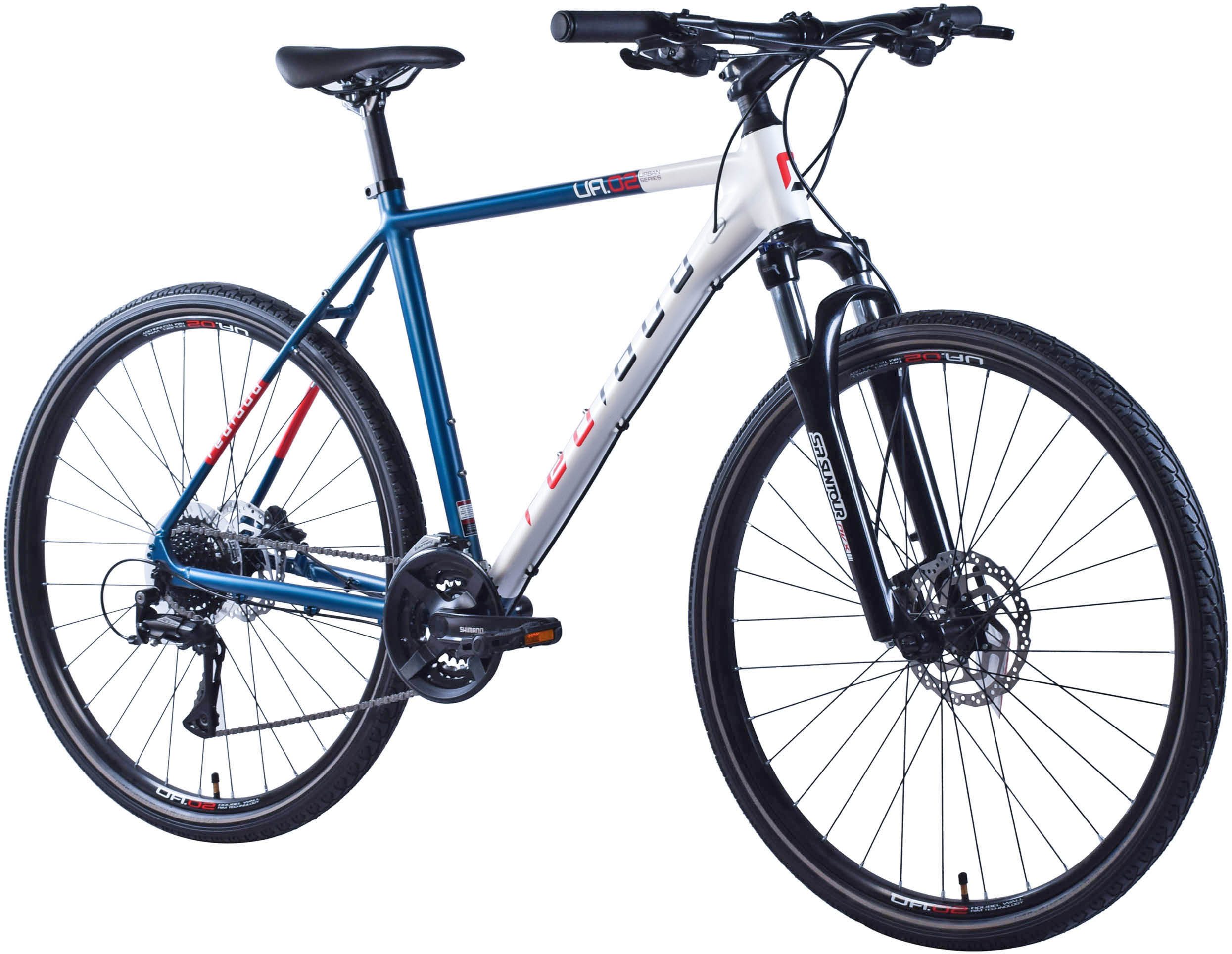 REDLOUD Cityrad UA.02, 24 Gang Shimano Shimano Acera Schaltwerk, Kettenschaltung