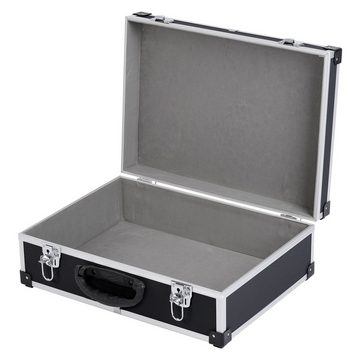 Kreator Aufbewahrungsbox Alukoffer schwarz 3-in-1 Werkzeugkoffer Set Universalkoffer Transportkoffer