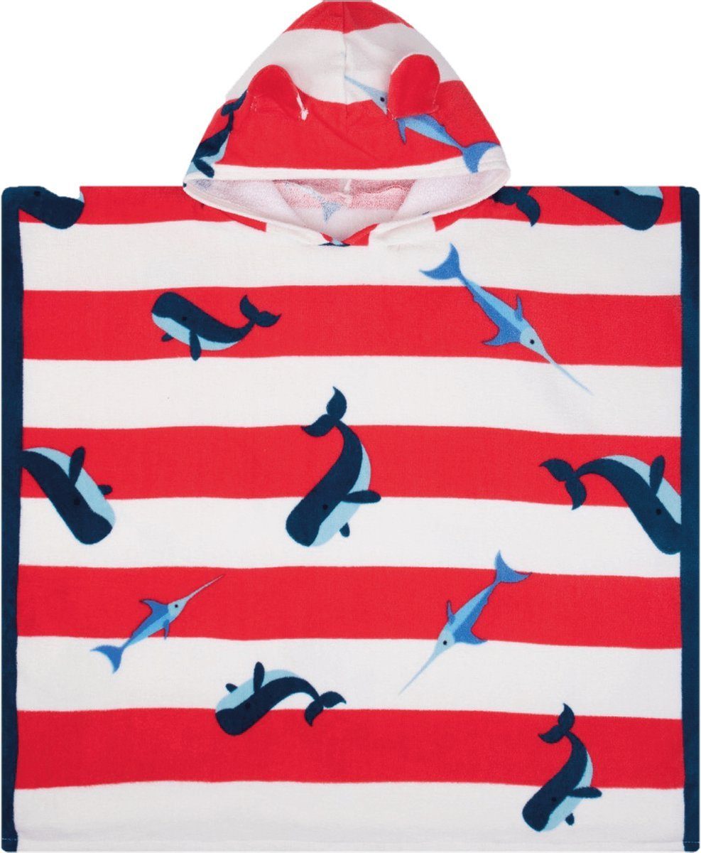 Swim Essentials Badeponcho Swim Essentials Strandponcho, Badeumhang für Kinder bis 10 Jahre Ponch, 100% Baumwolle