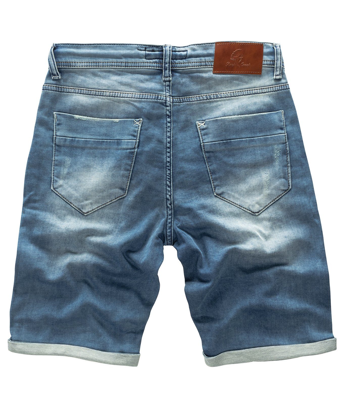 Rock Creek Jeansshorts Herren Sweat Shorts günstig online kaufen