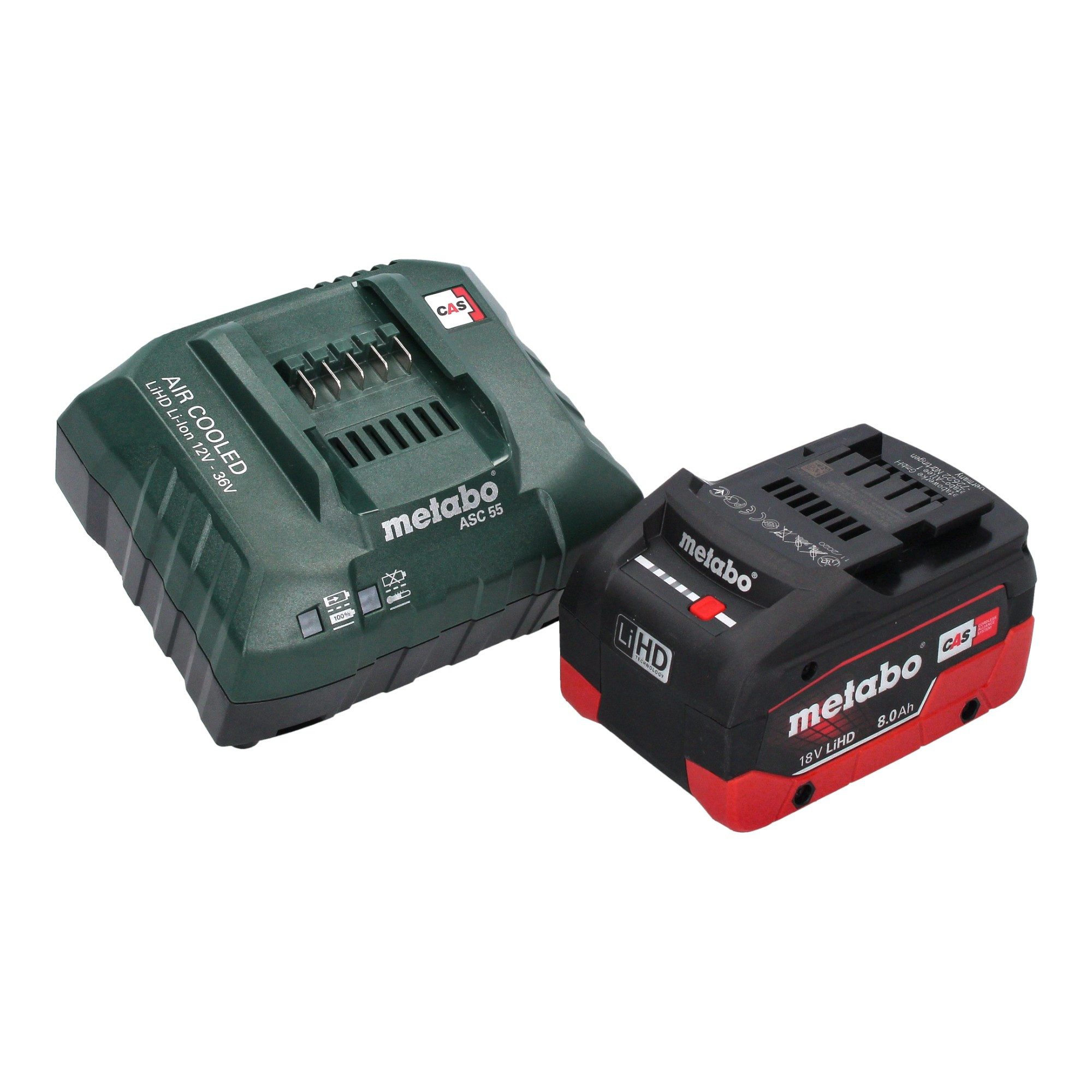 metabo Rührwerk RW 18 LTX 120 18 V 40 l Mischmenge 1x LiHD Akku 8,0 Ah + Ladegerät