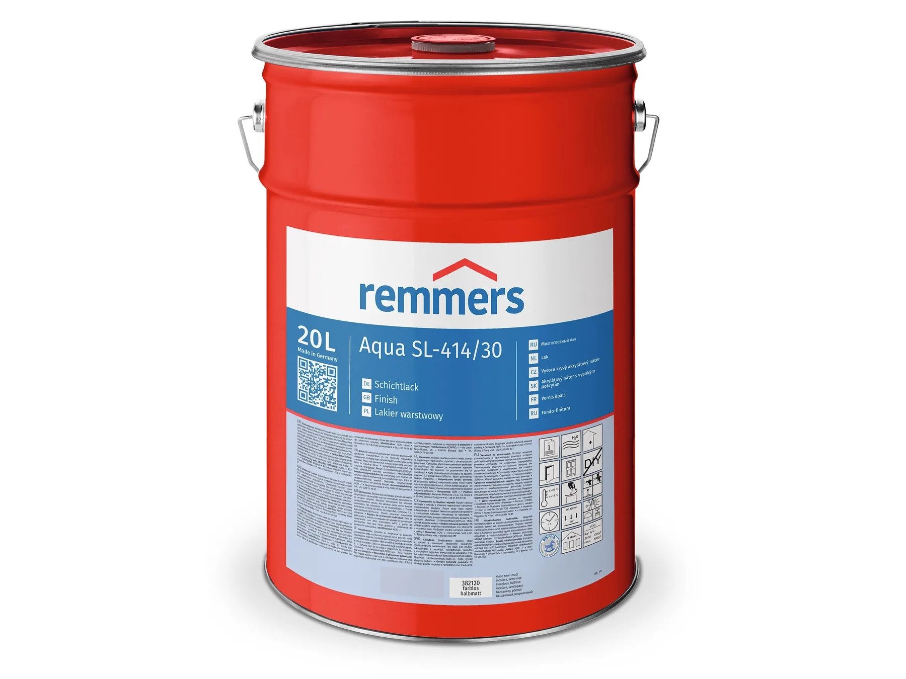 Remmers Holzlack Aqua SL-414-Schichtlack