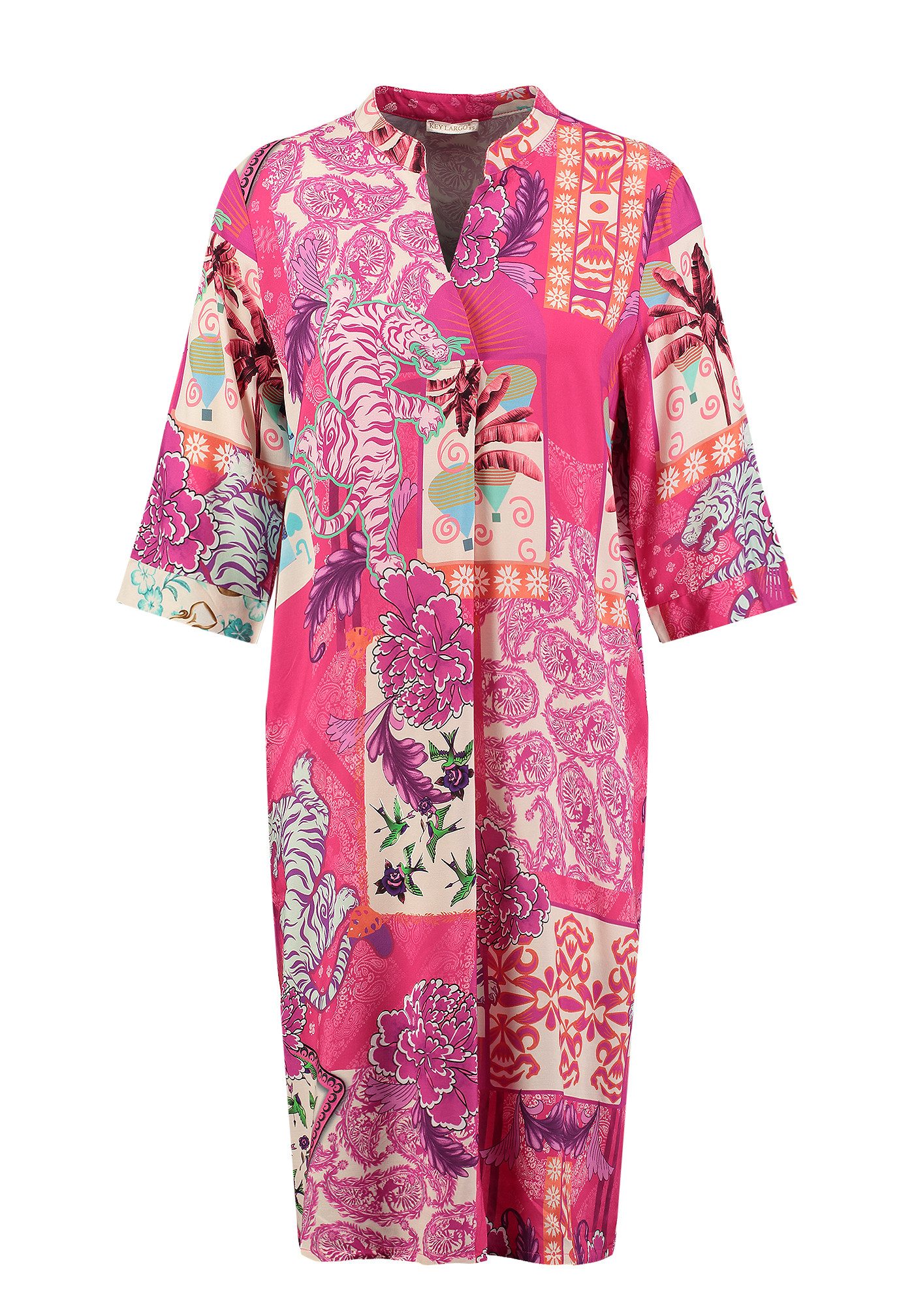 Key Largo Druckkleid WD PEKING v-neck günstig online kaufen