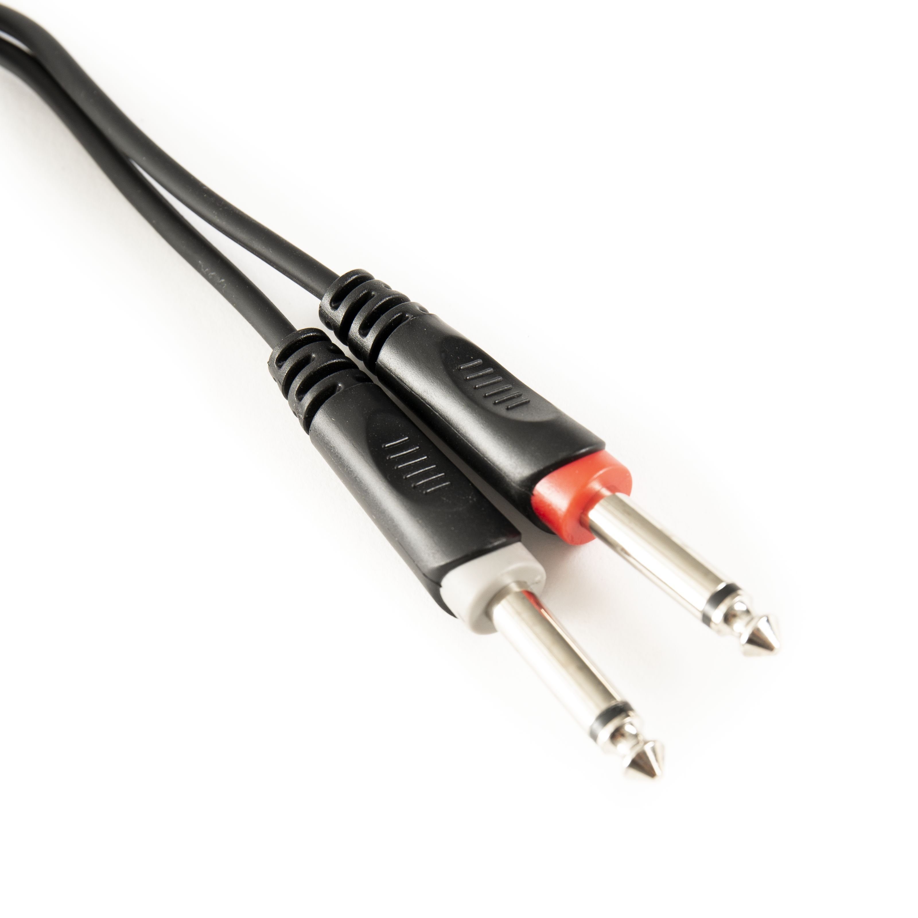 MUSIC STORE Instrumentenkabel, Instrumentenkabel, Twinkabel, Störgeräuschfreie Signalübertragung