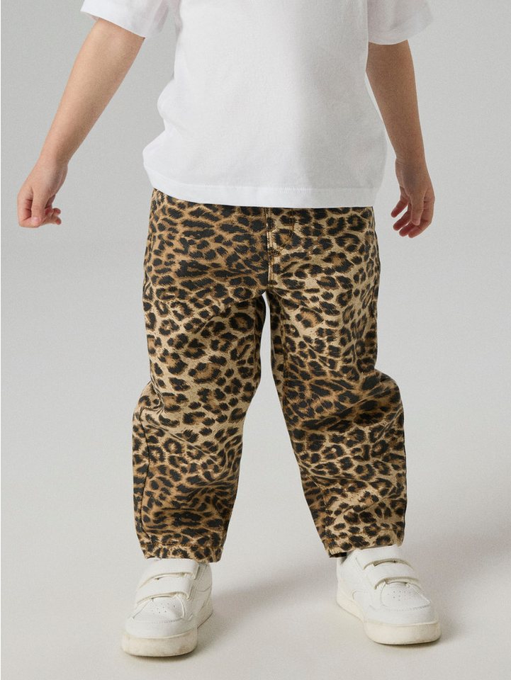Name It Mom-Jeans NMFBELLA MOM TWI PANTS 4444-TD NOOS Baumwolle, high waist