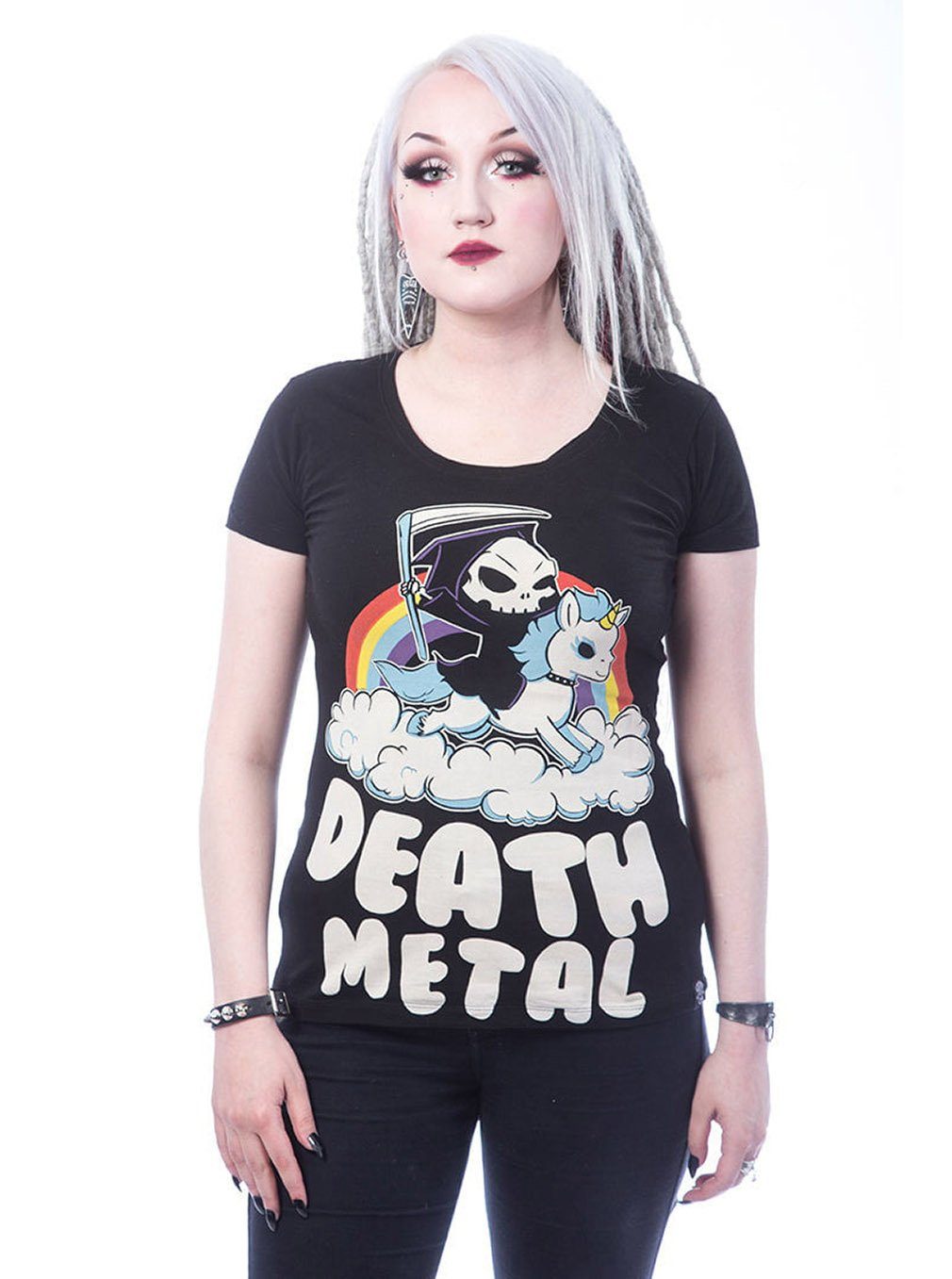 Cupcake Cult T-Shirt Death Metal Clouds