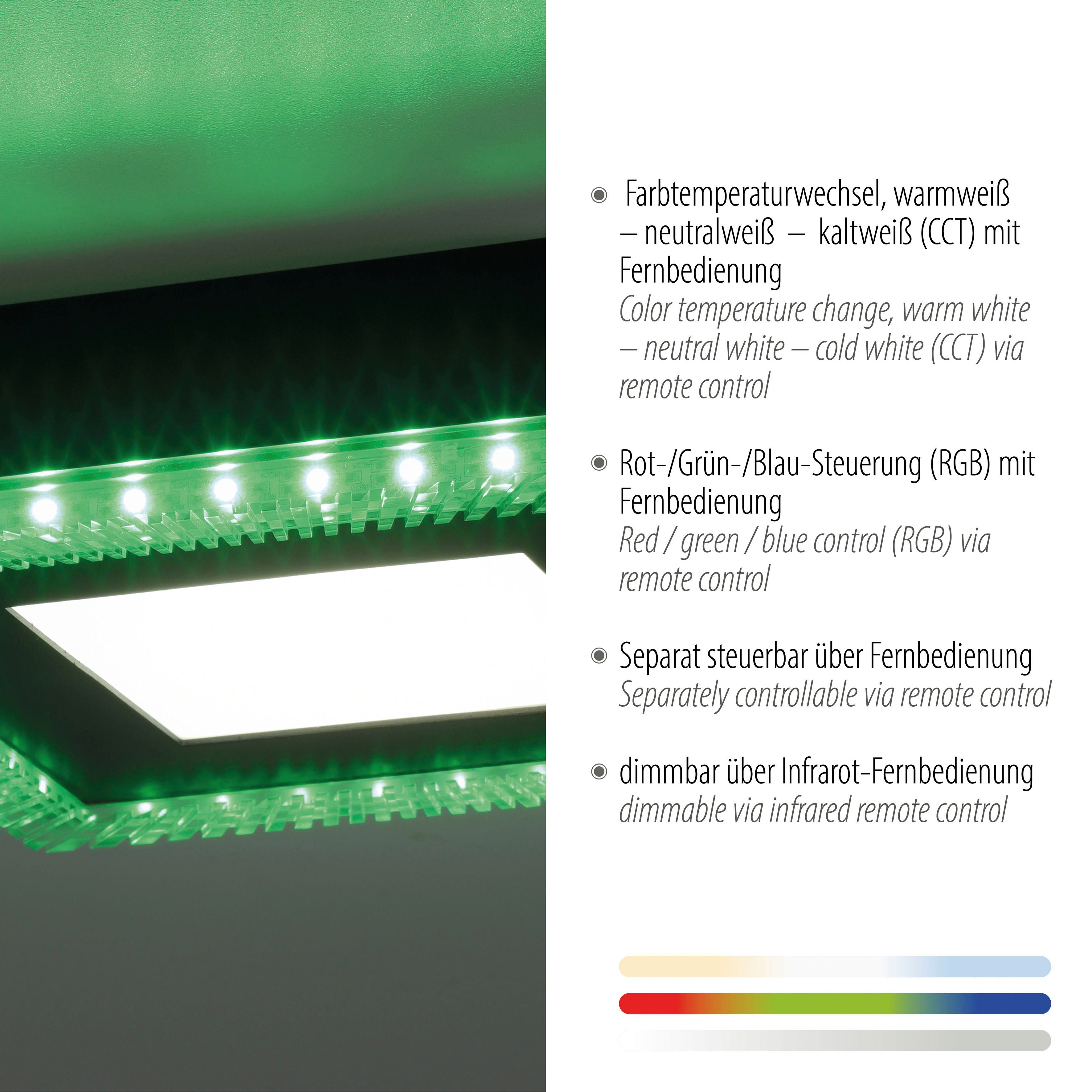 Leuchten Direkt LED - LED fest warmweiß ACRI, integriert, kaltweiß Deckenleuchte