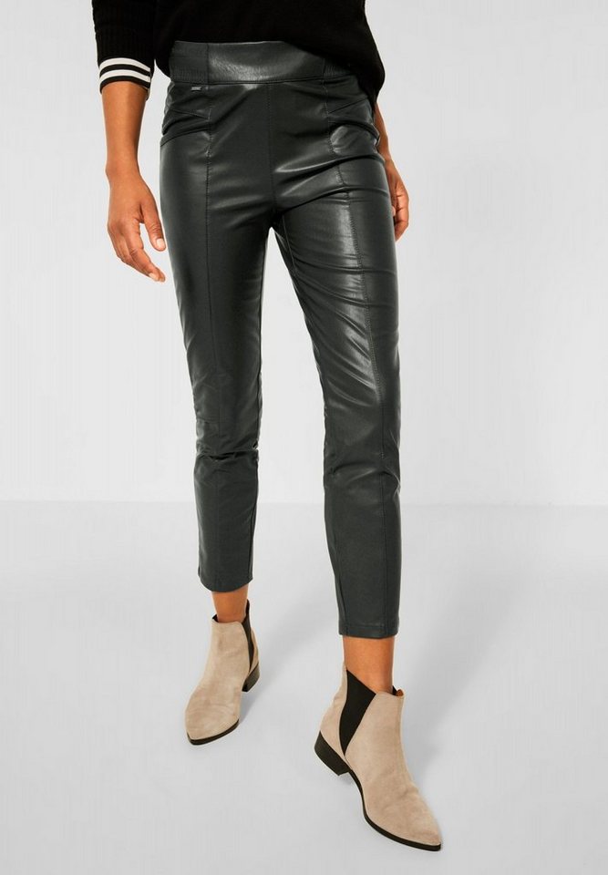 Street one lederimitat hose schwarz Clearance