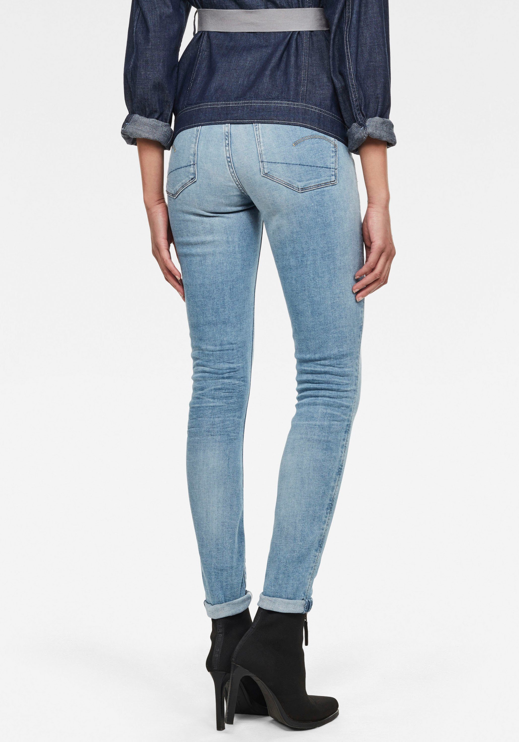 G-STAR Skinny-fit-Jeans "3301 High Skinny" in High-Waist-Form günstig online kaufen