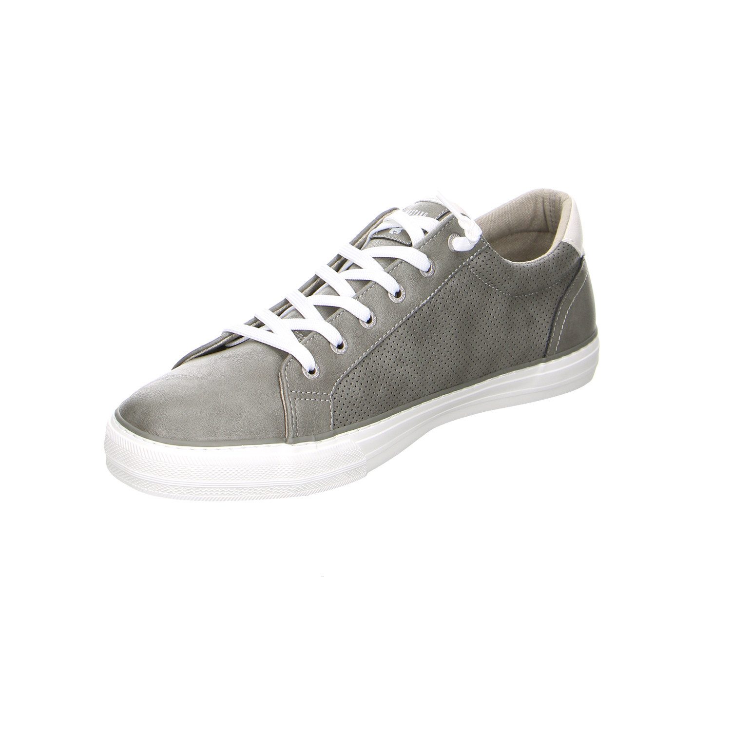 Mustang Shoes Mustang Synthetik Schnürschuhe grau Schnürschuh
