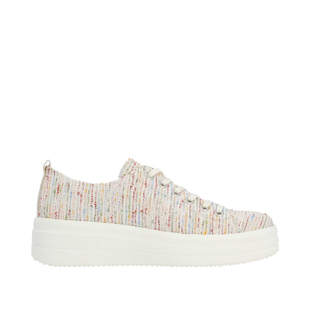 Remonte Remonte Damen Sneaker D1C03-90 weiß/multi Slipper