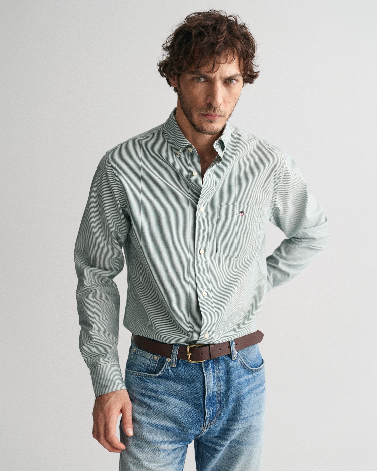 Gant Langarmhemd REG POPLIN BANKER SHIRT günstig online kaufen