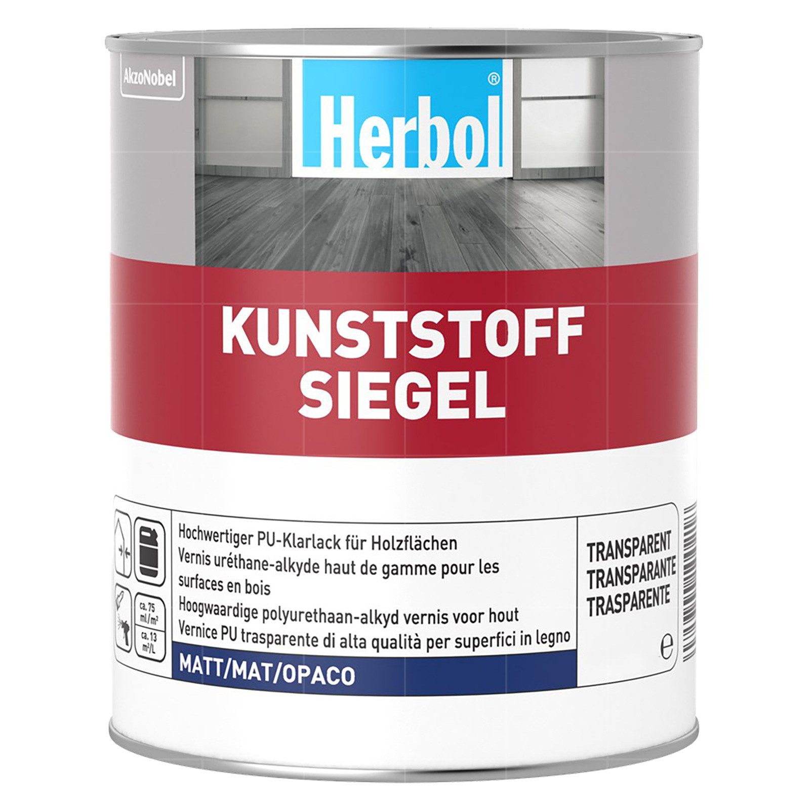 Herbol Klarlack Kunststoff Siegel - 2.5 Ltr