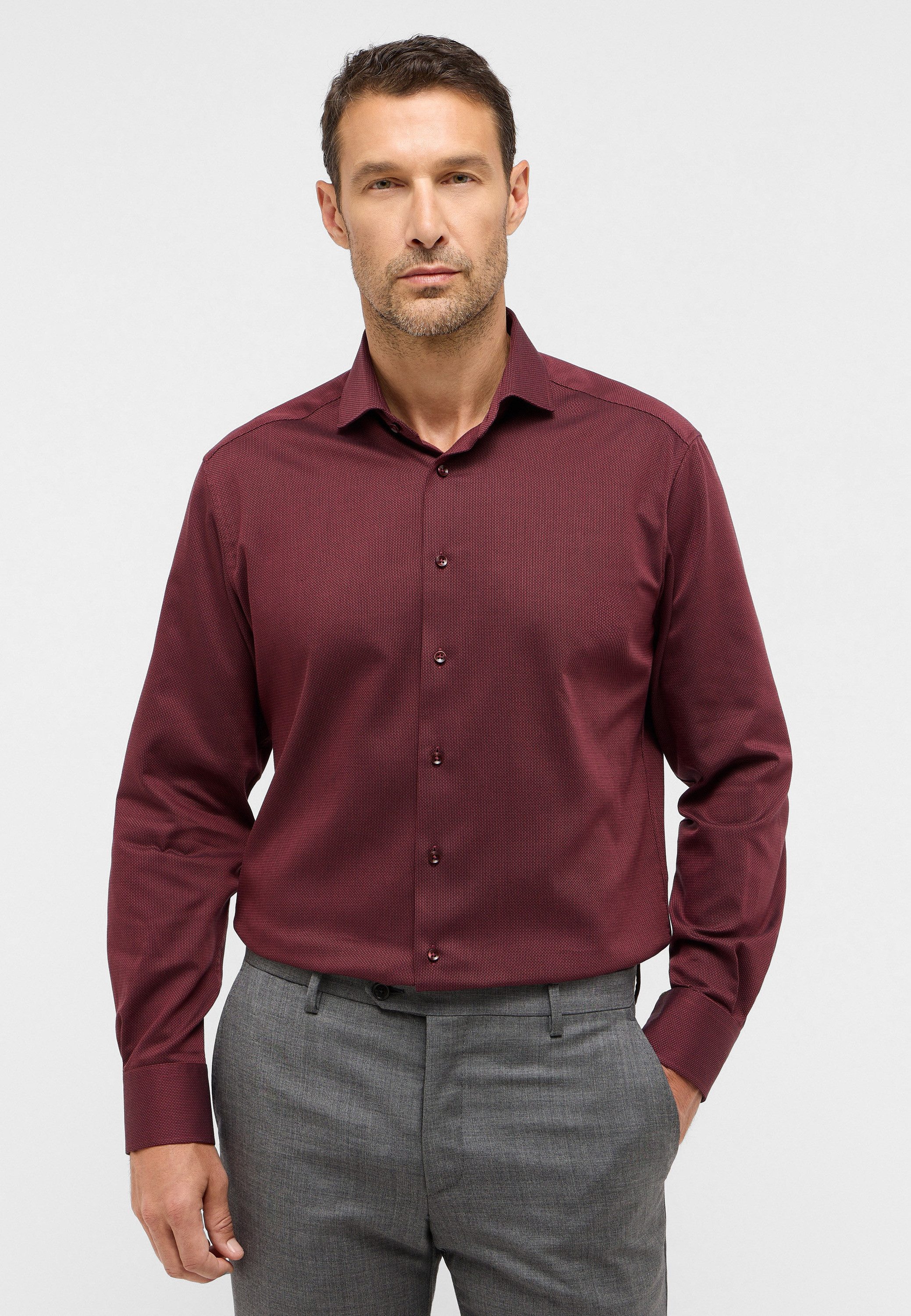 Eterna Langarmhemd MODERN FIT NON IRON günstig online kaufen