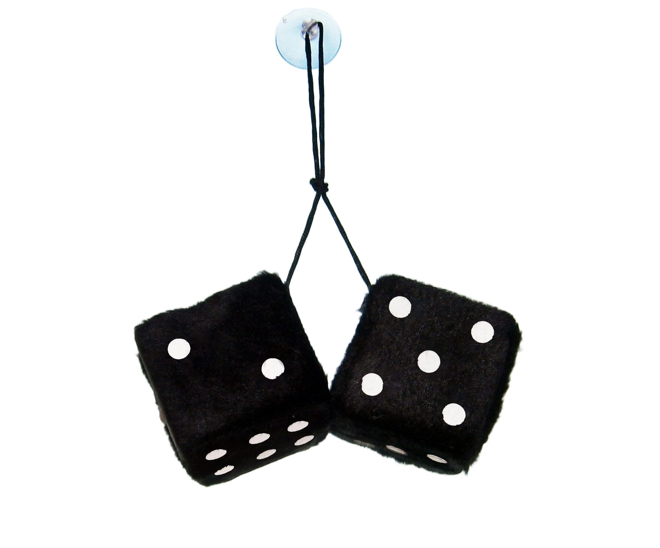 All Ride Plüschanhänger Deko WÜRFEL 8cm Plüschwürfel Saugnapf Autowürfel Re günstig online kaufen