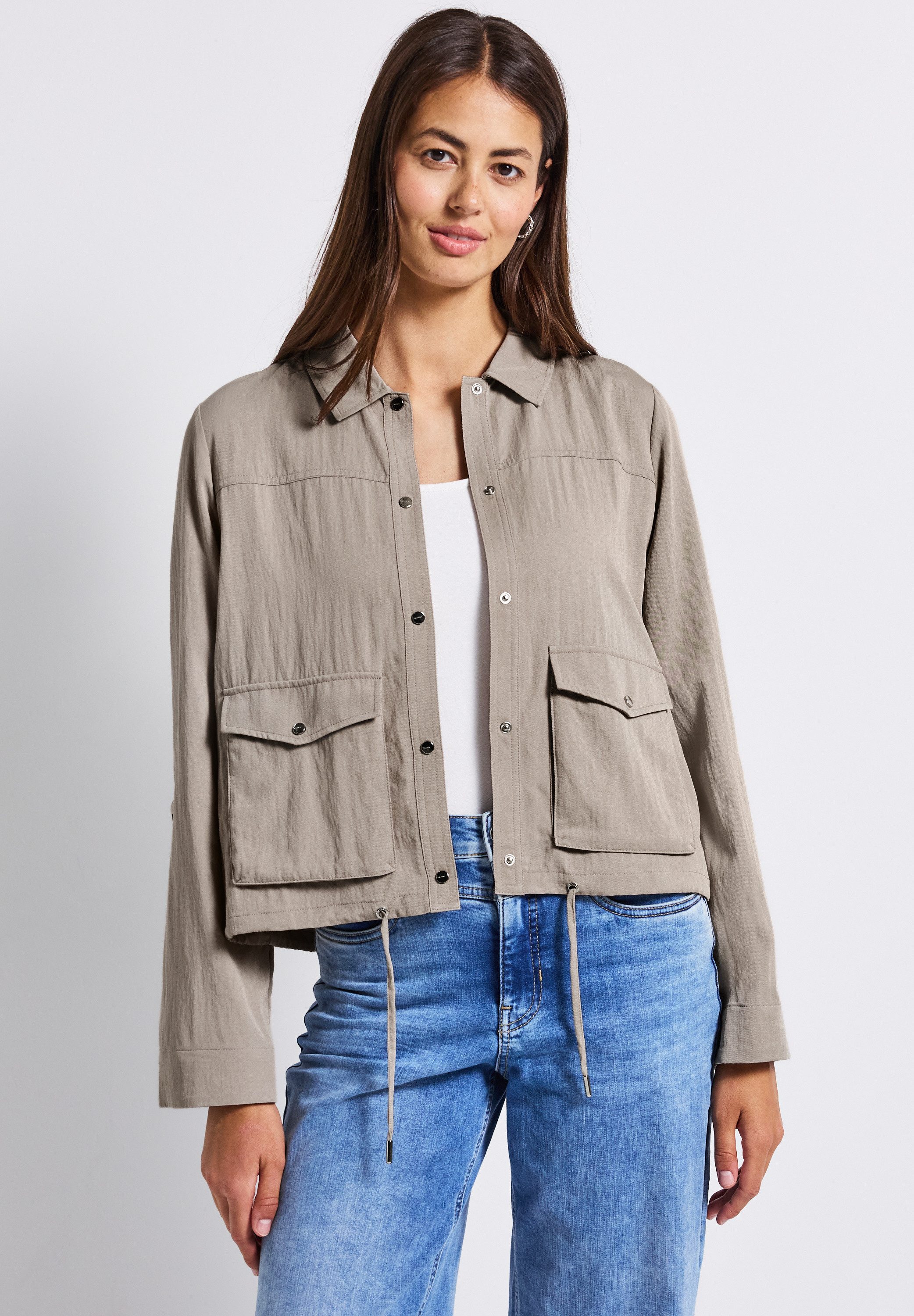STREET ONE Kurzjacke mit Knopfleiste