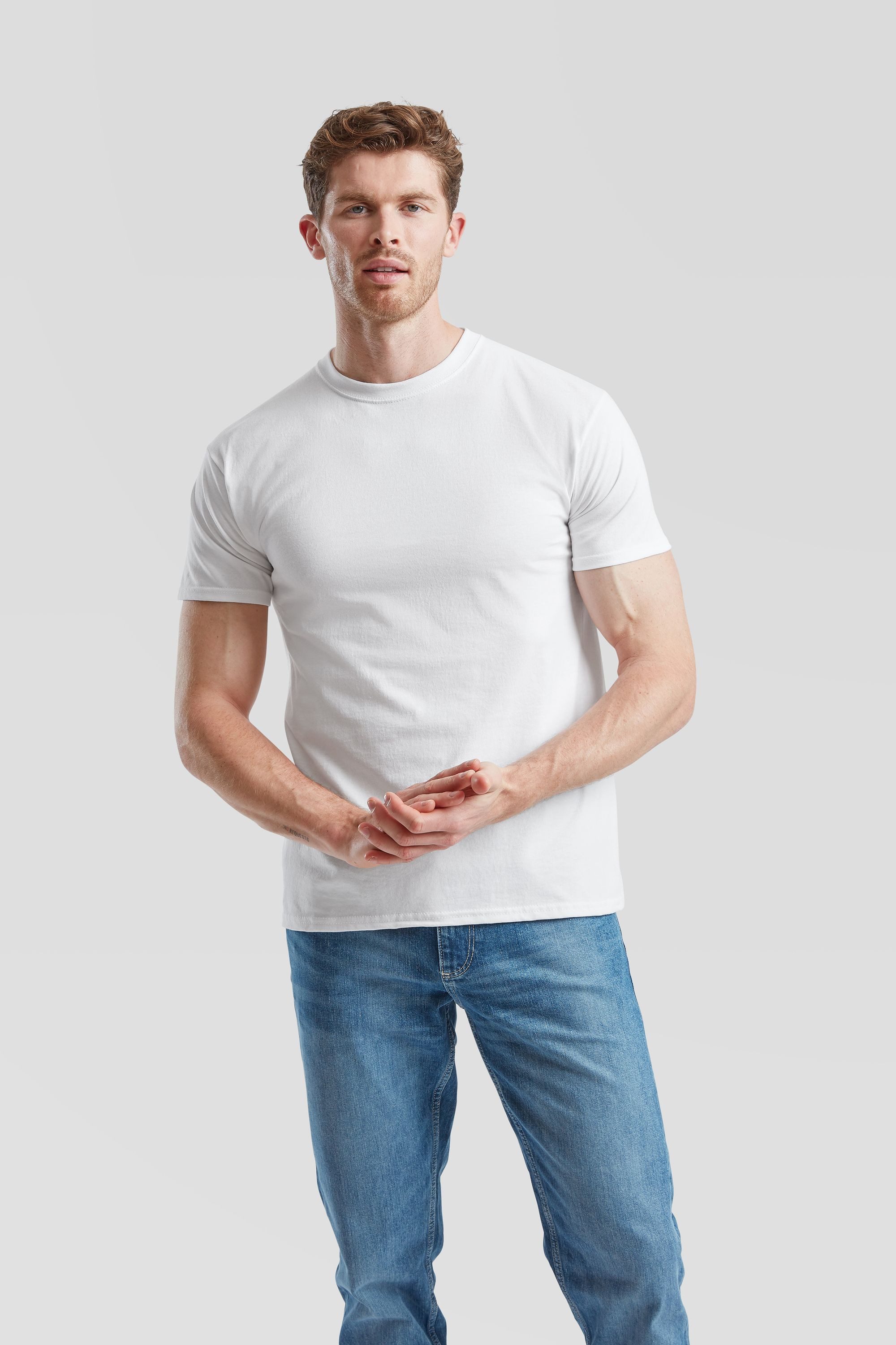 Fruit of the Loom Rundhalsshirt Fruit of the Loom Super Premium T