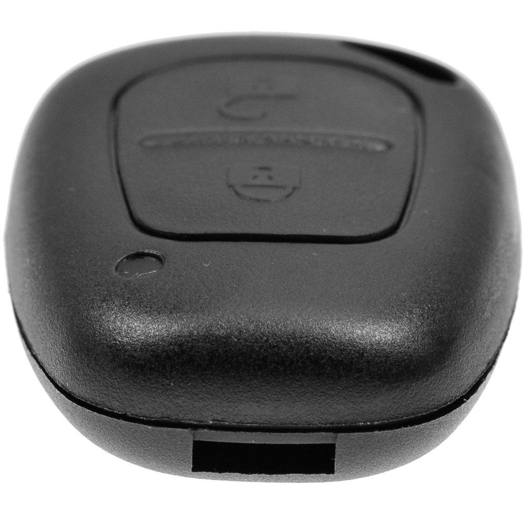 mt-key Auto Schlüssel Ersatz Gehäuse 2 Tasten + 1x VARTA CR1220 Knopfzelle, CR1220 (3 V), für Renault Kangoo Trafic Opel Movano Vivaro Funk Fernbedienung