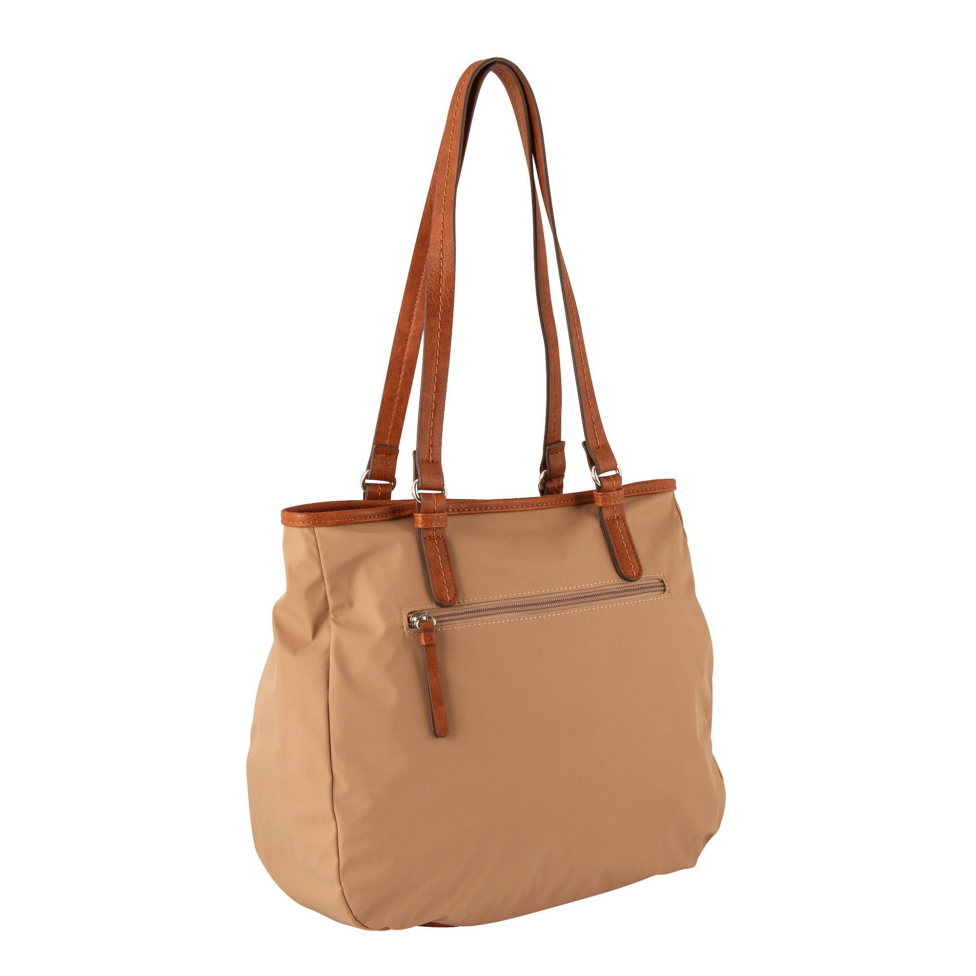 TOM TAILOR Umhängetasche Shopper Reva BEIGE günstig online kaufen