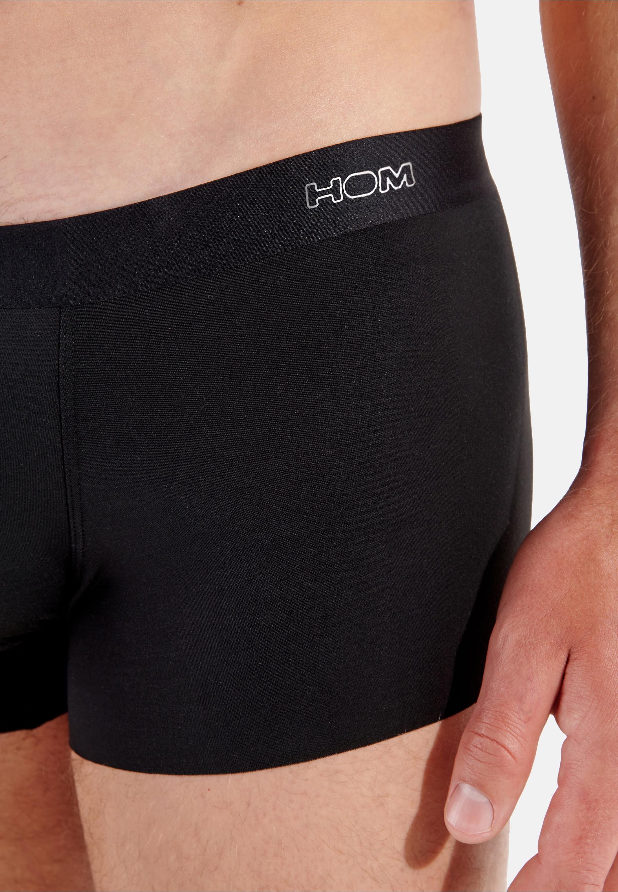 Hom Retro Boxer 2er Pack Modal clean cut (Spar-Set, 2-St) Hipster Short / Pant - ohne Eingriff - Atmungsaktiv