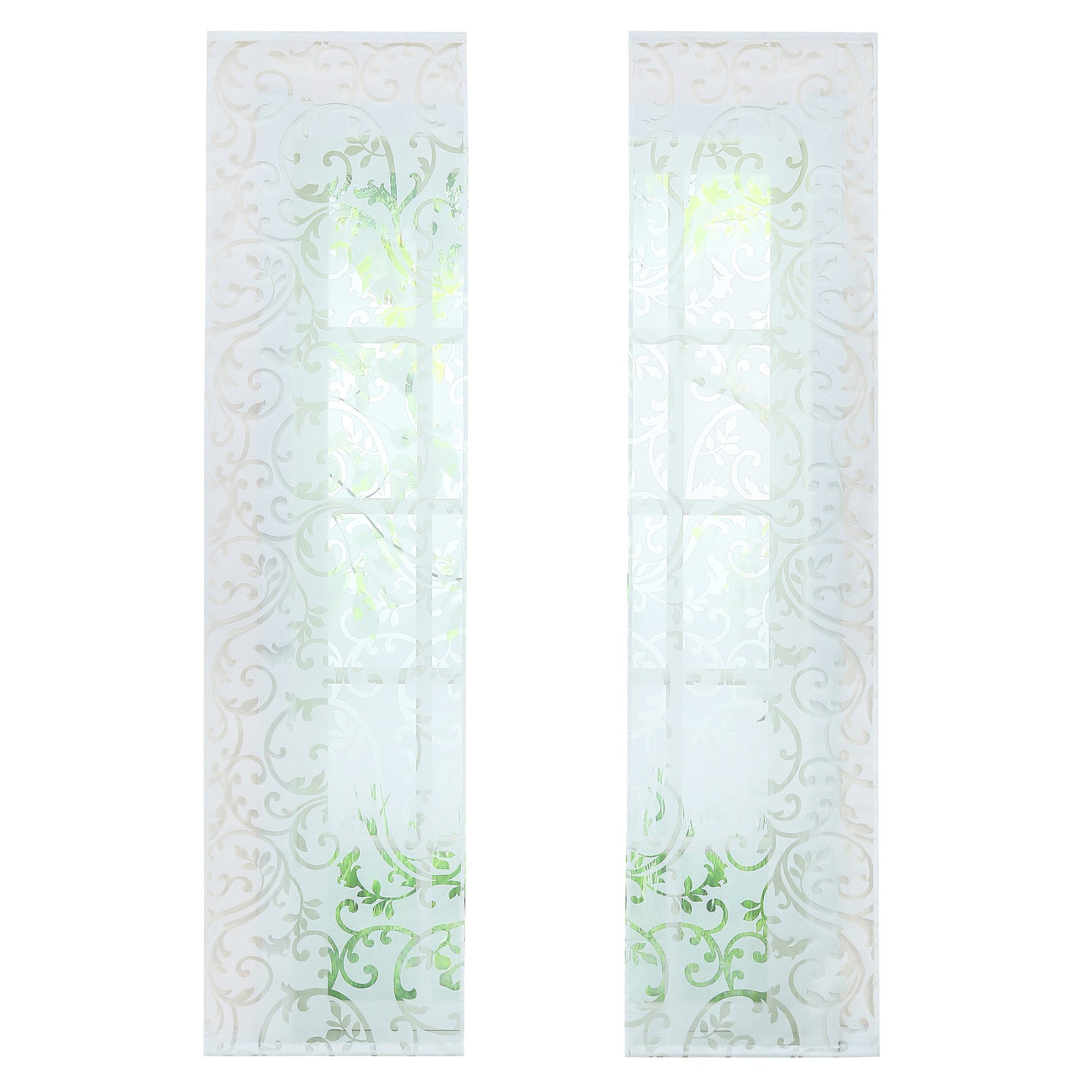 Joyswahl Schiebegardine Karle (2 St), Klettband, Ausbrenner Flächen günstig online kaufen