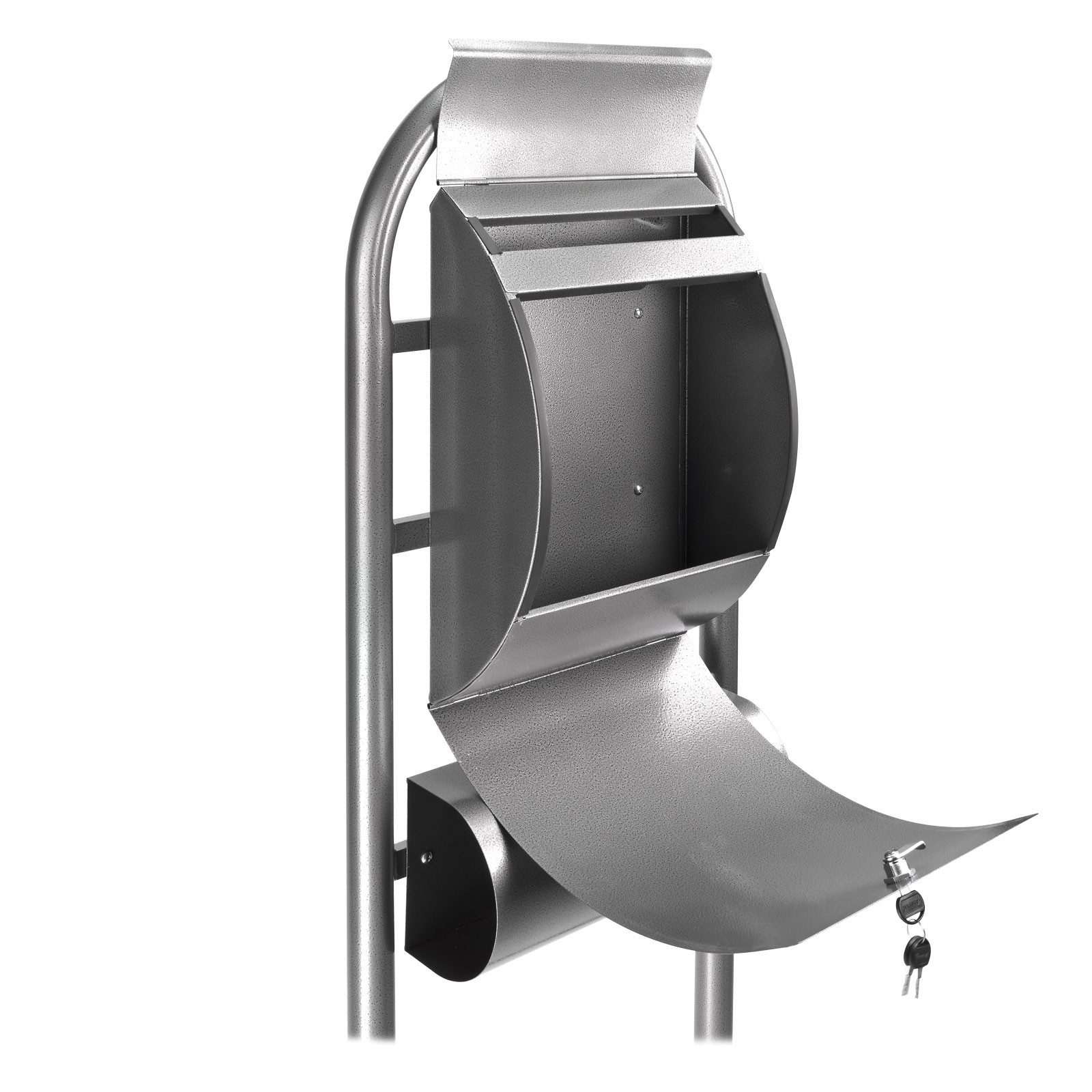 DEMA Standbriefkasten Standbriefkasten mit Zeitungsrolle BK1500Z