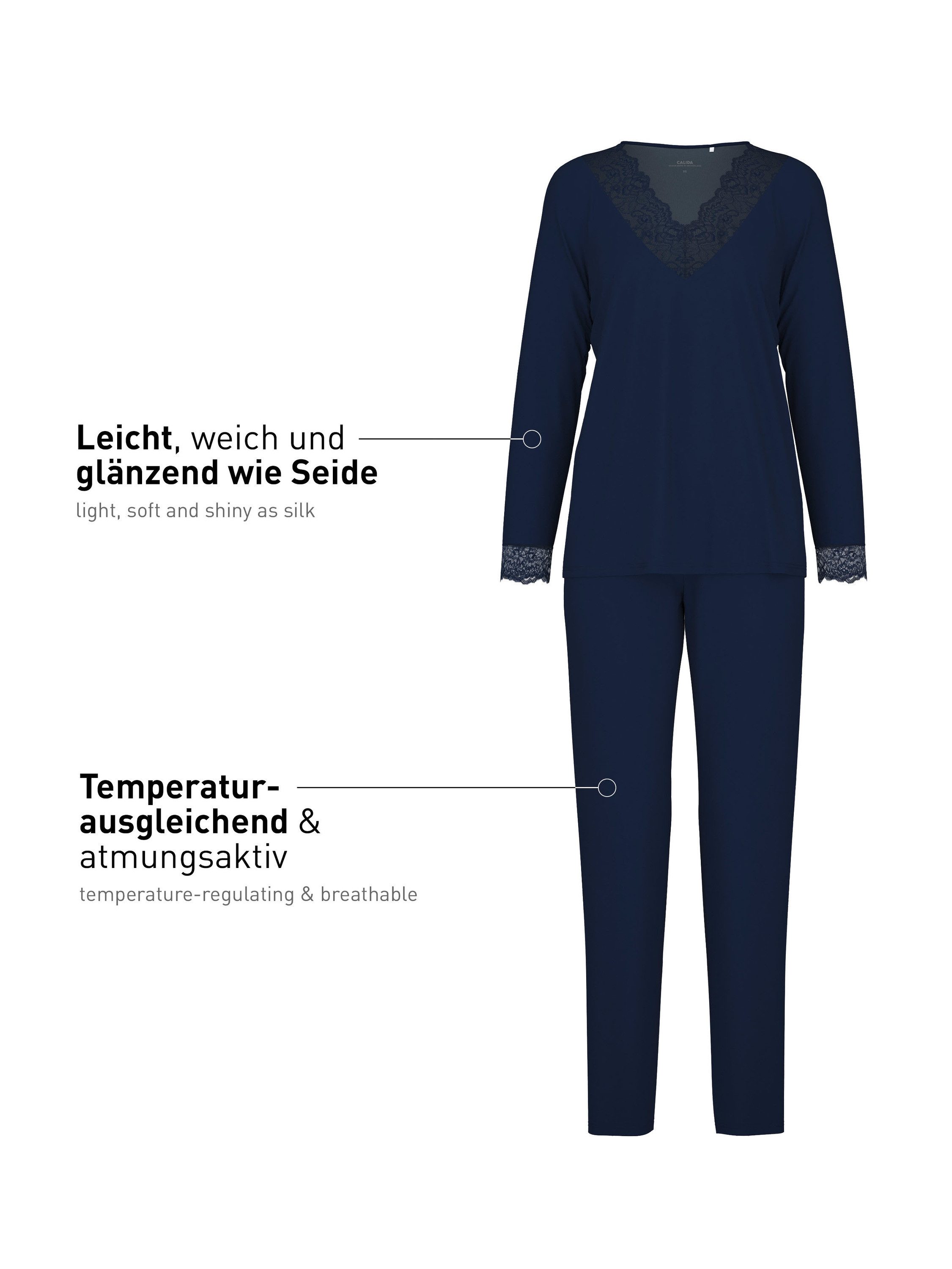 CALIDA Pyjama Elegant Dreams Damen (2 tlg) günstig online kaufen