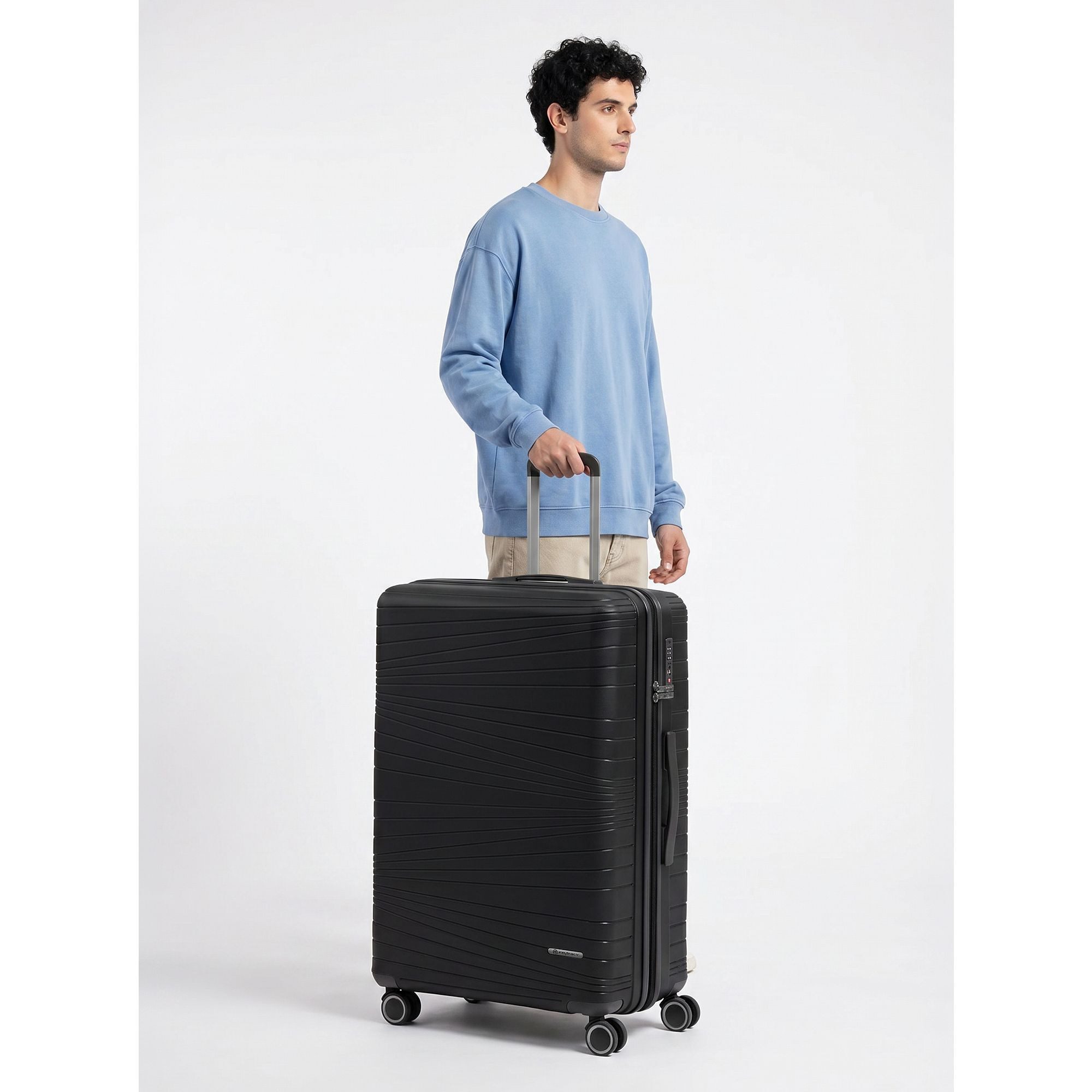 Franky Hartschalen-Trolley Dallas 3.0, 4 Rollen, Polypropylen